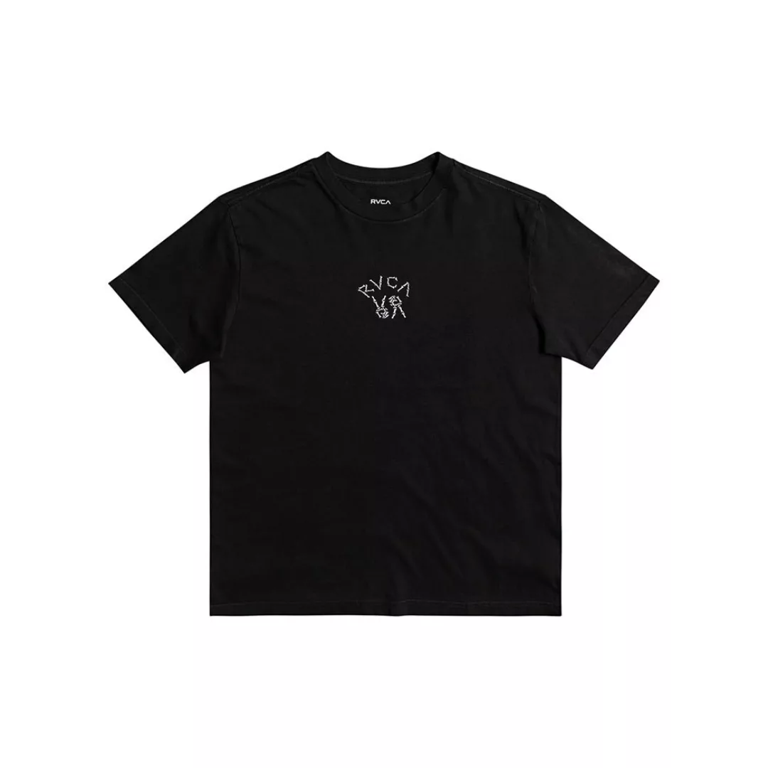 Rvca Peace Bones Kurzärmeliges T-shirt S Black günstig online kaufen