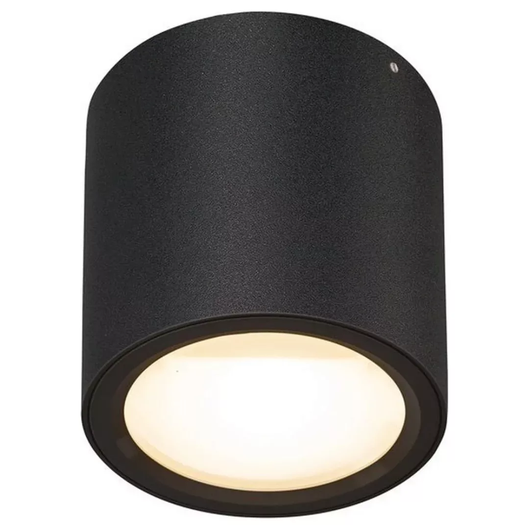 SLV OCULUS, Indoor LED Deckenaufbauleuchte schwarz DIM-TO-WARM 2000-3000K günstig online kaufen