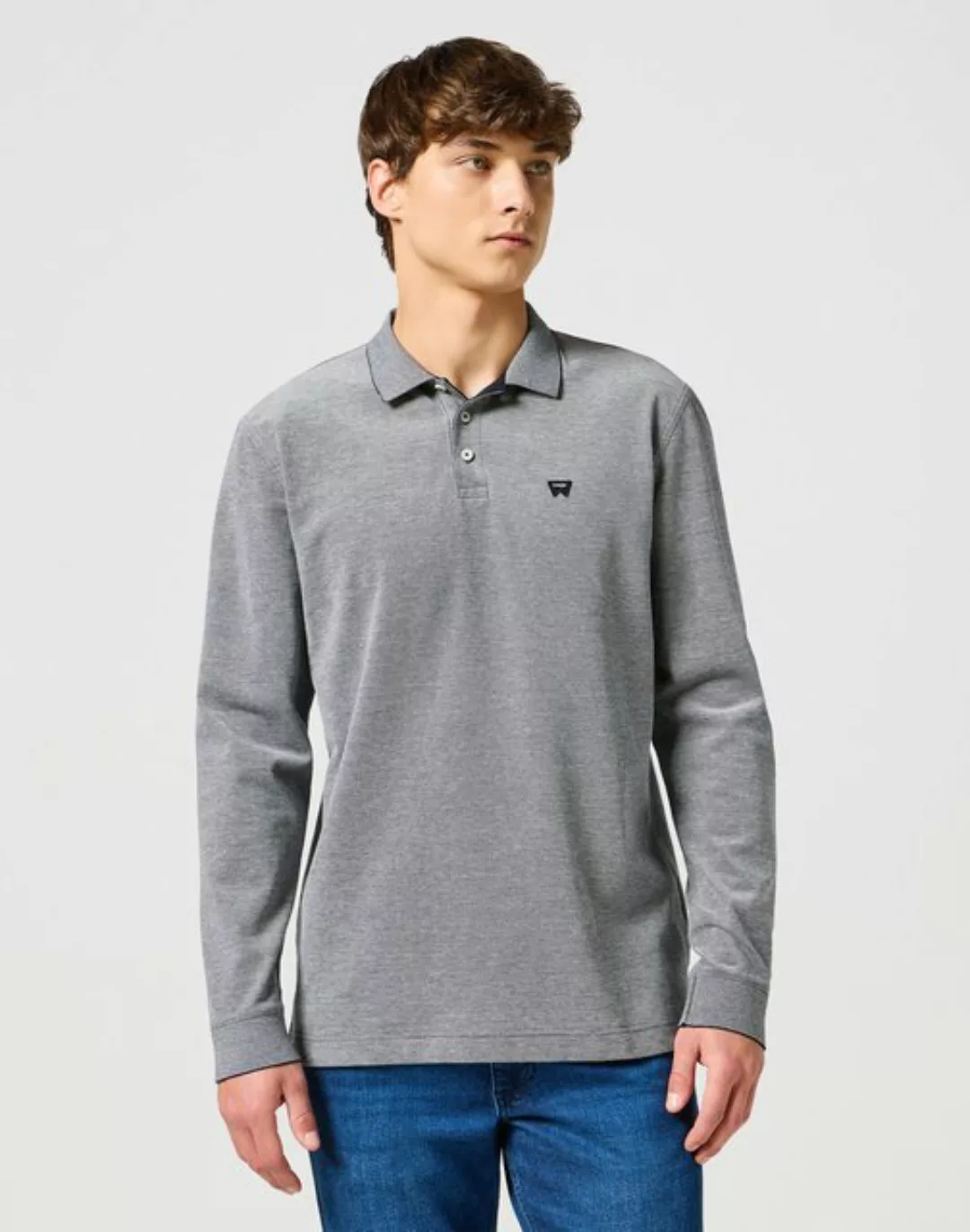 Wrangler Langarmshirt LS REFINED POLO günstig online kaufen