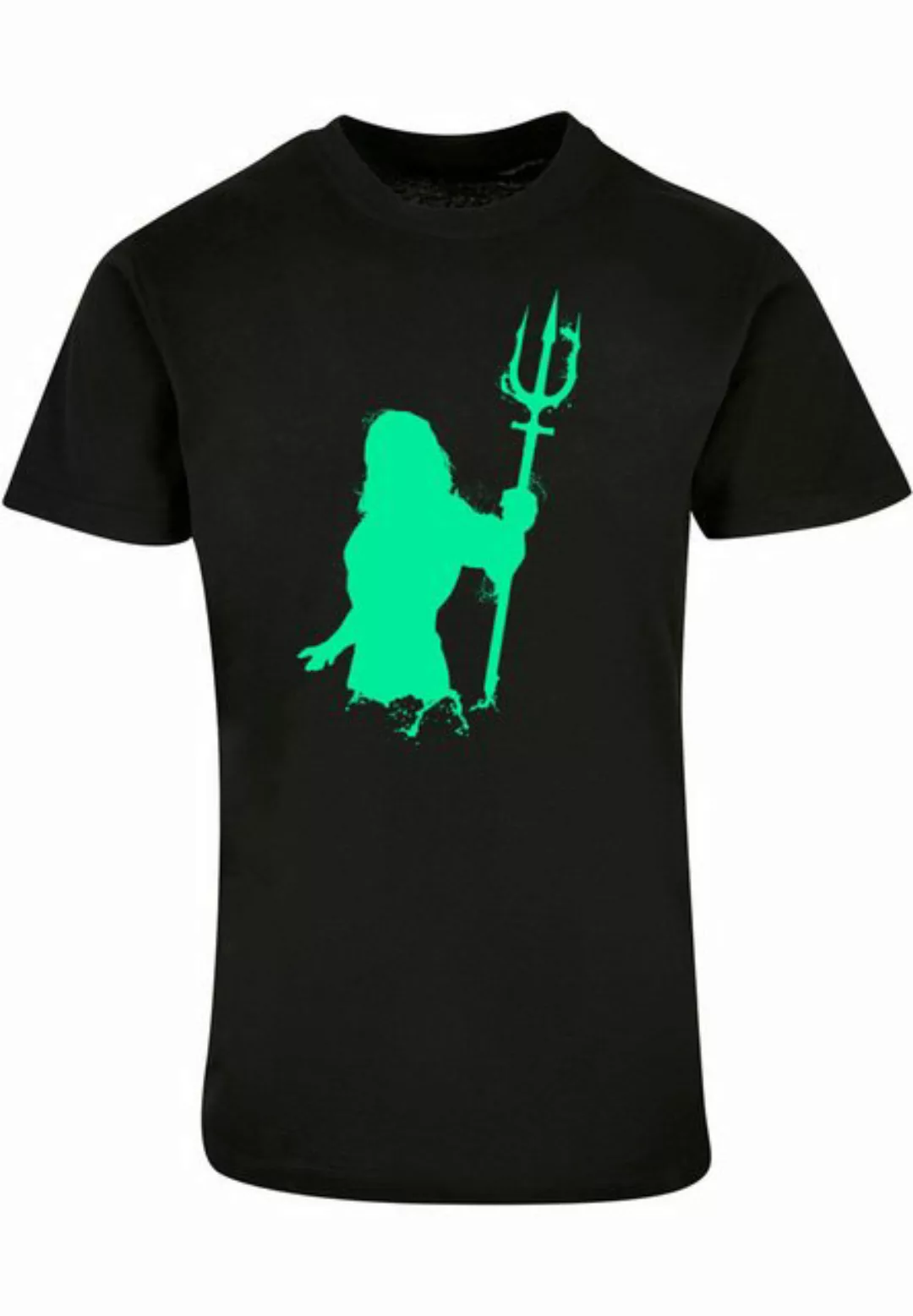 ABSOLUTE CULT T-Shirt ABSOLUTE CULT Herren Aquaman - Aqua Silhouette T-Shir günstig online kaufen