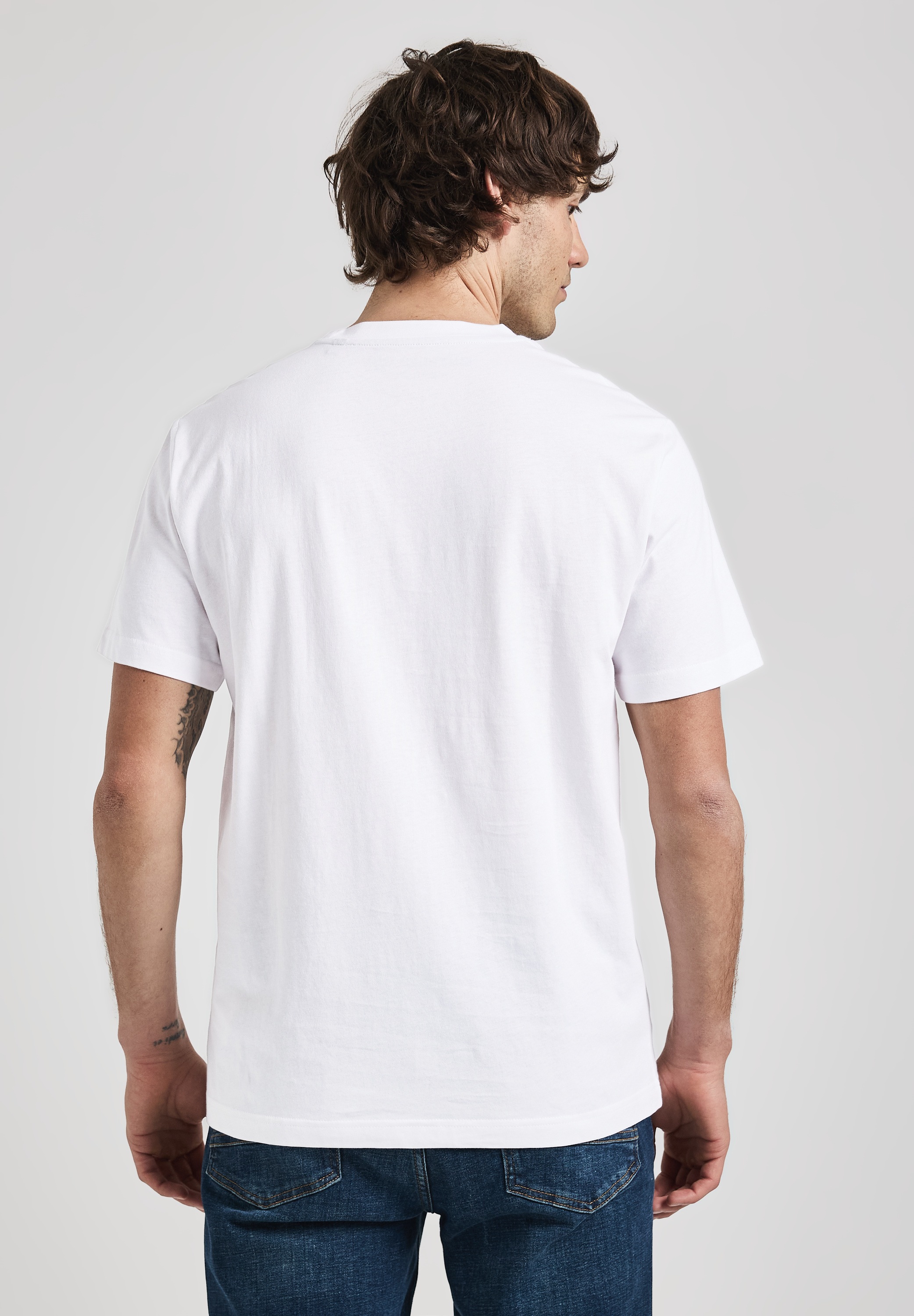 STREET ONE MEN T-Shirt, aus reiner Baumwolle günstig online kaufen