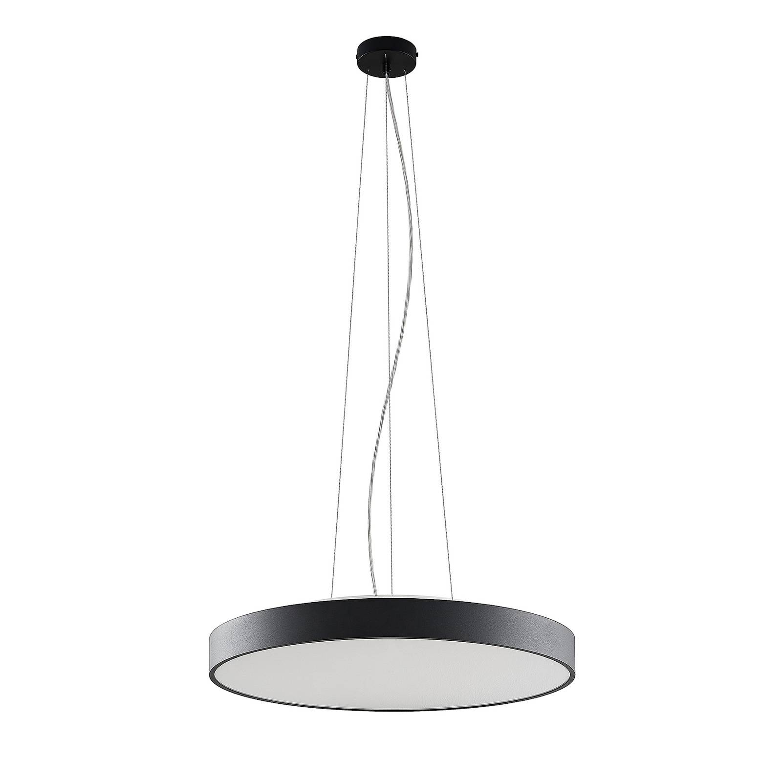 Arcchio Vanida LED-Pendellampe, schwarz, 60 cm günstig online kaufen