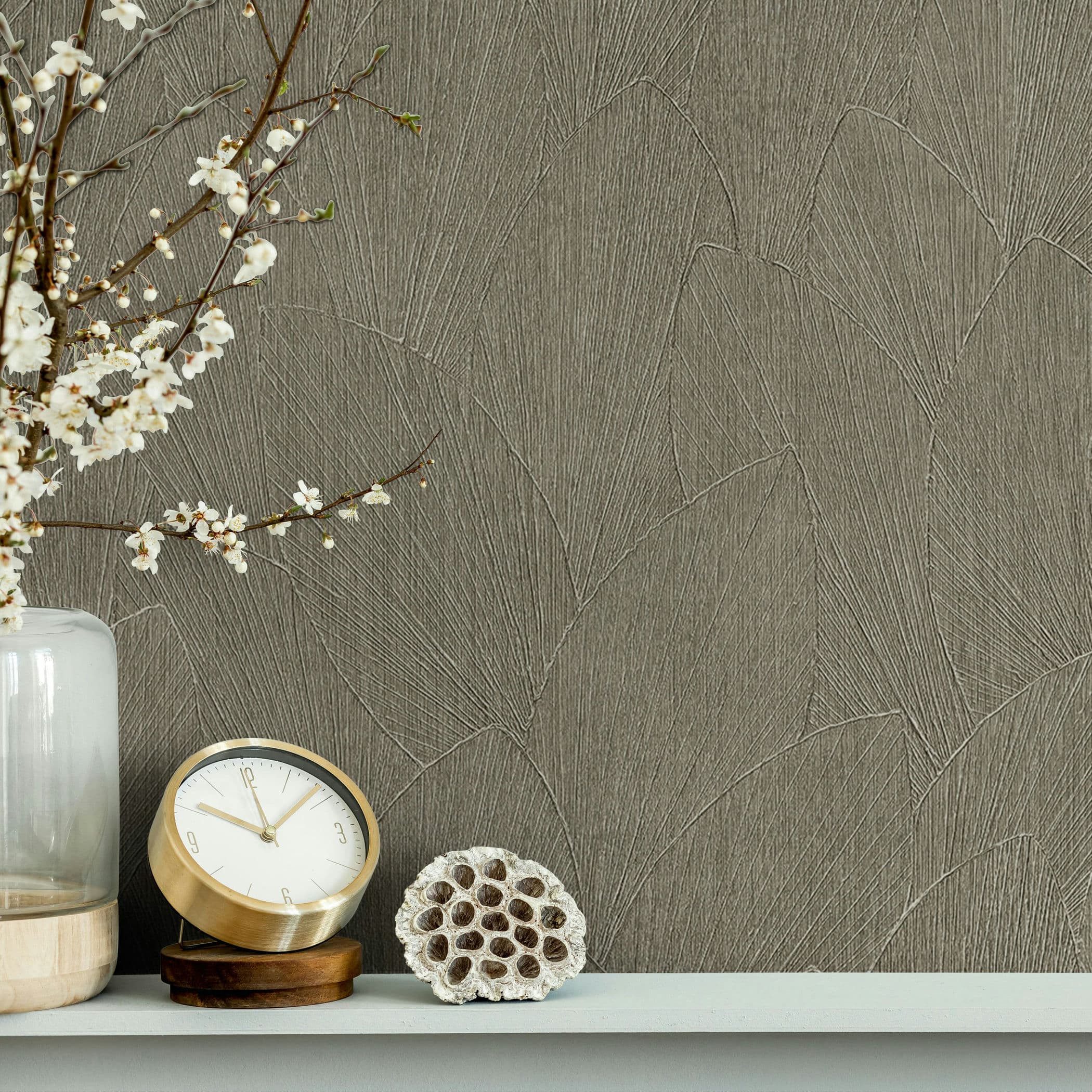 Marburg Vliestapete Tapete Leaf Harmony, geprägt, günstig online kaufen