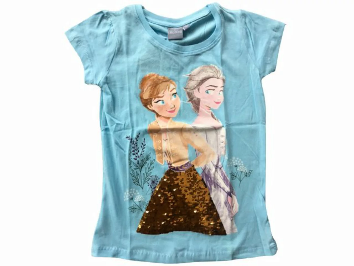 Disney Frozen Kurzarmshirt Frozen Die Eiskönigin günstig online kaufen