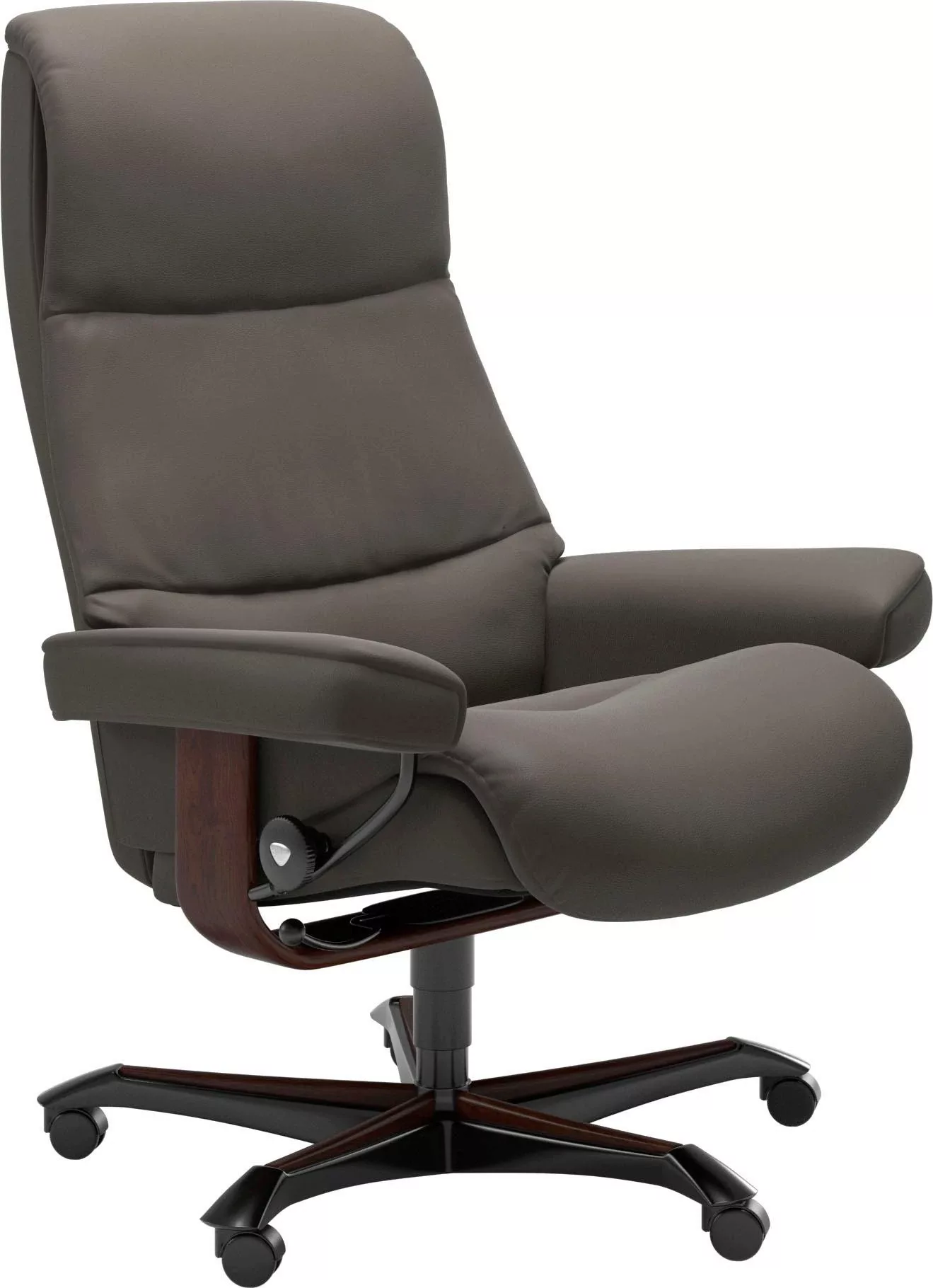 Stressless Relaxsessel "View", mit Home Office Base, Größe M,Gestell Braun günstig online kaufen