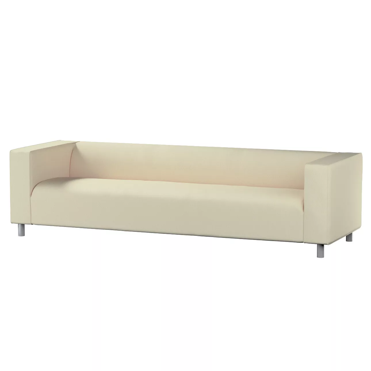 Bezug für Klippan 4-Sitzer Sofa, vanille, Bezug für Klippan 4-Sitzer, Cheni günstig online kaufen