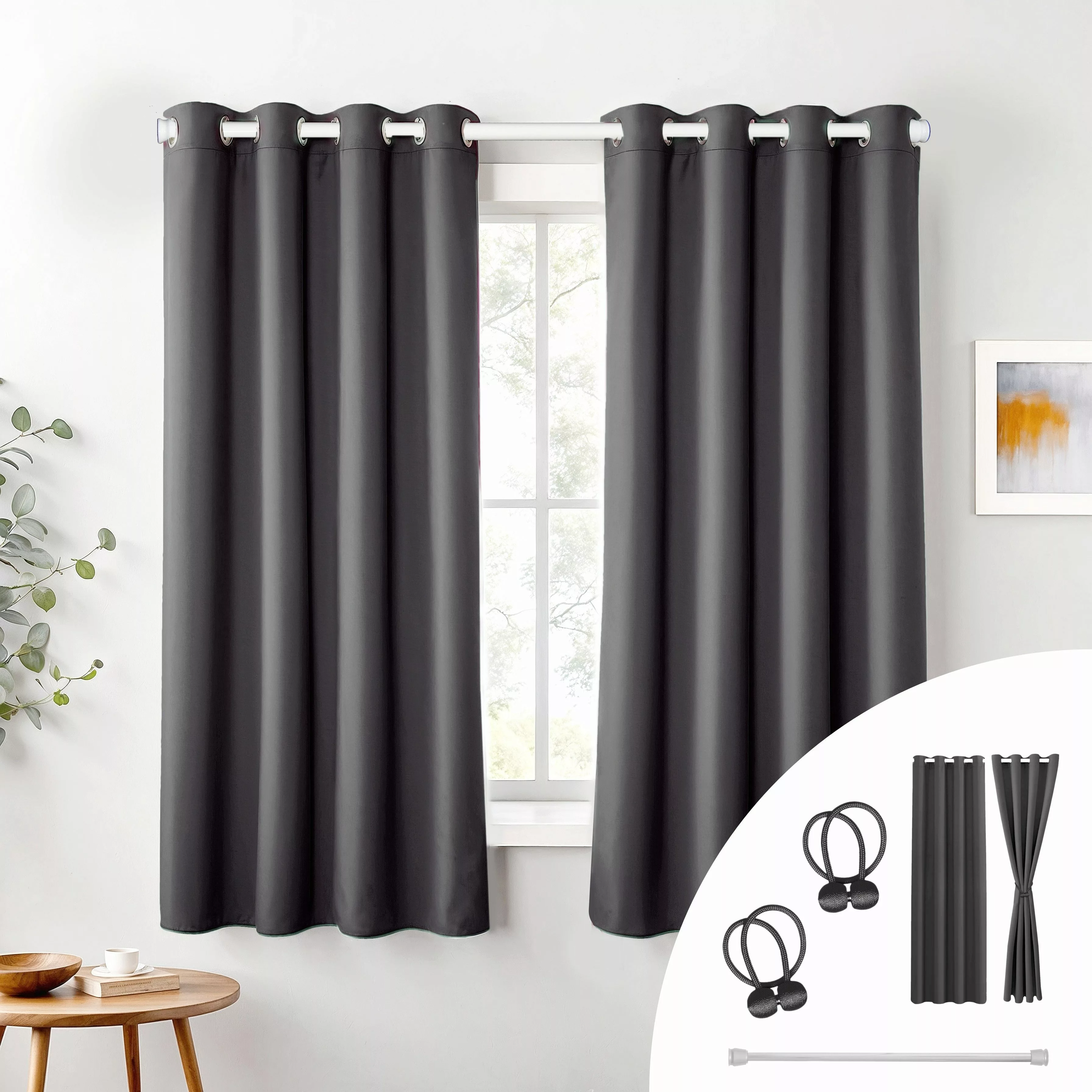 Cozyor Vorhang Set mit 2x Gardine günstig online kaufen