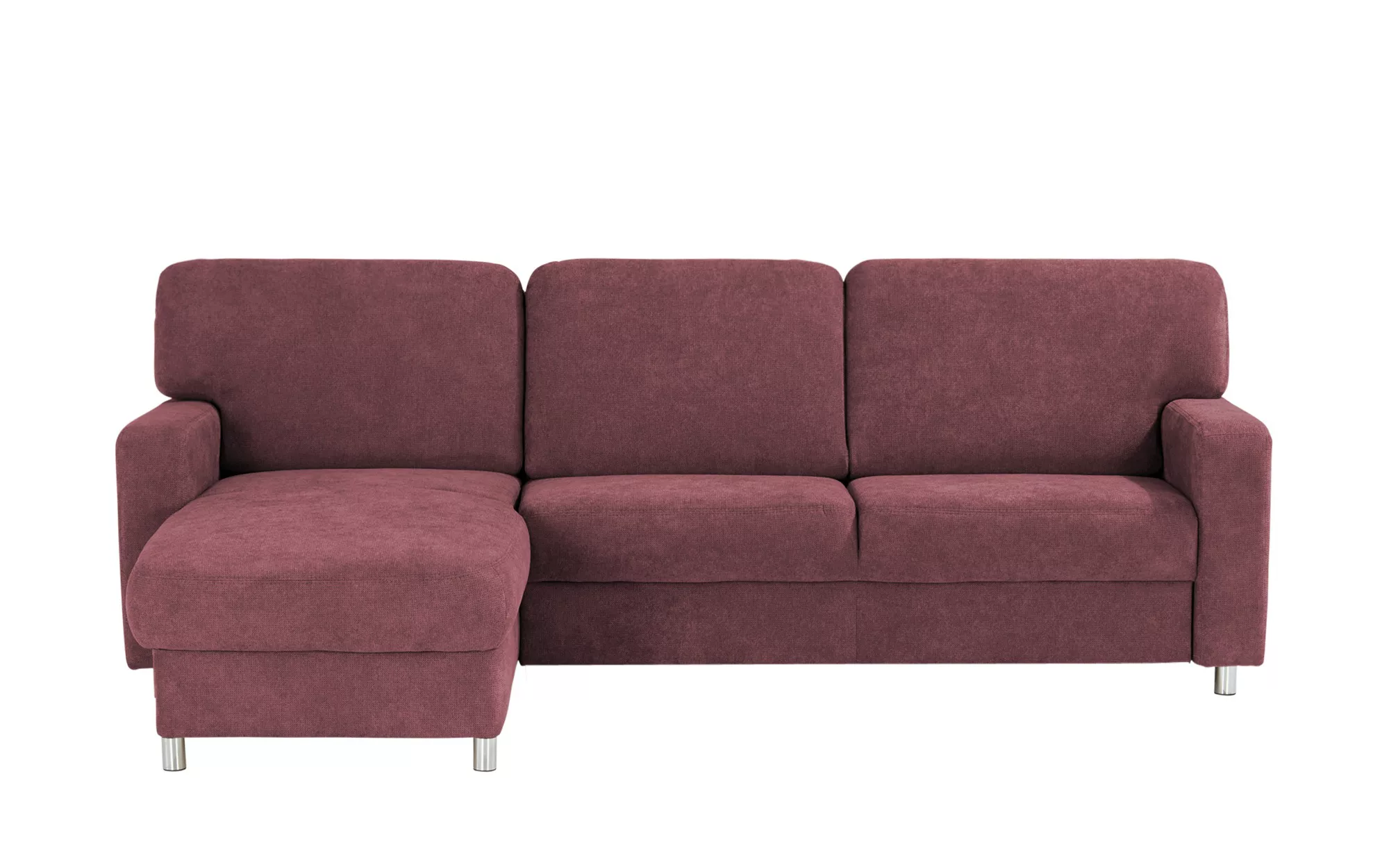 smart Ecksofa  Valencia - rot - 90 cm - Polstermöbel > Sofas > Ecksofas - M günstig online kaufen