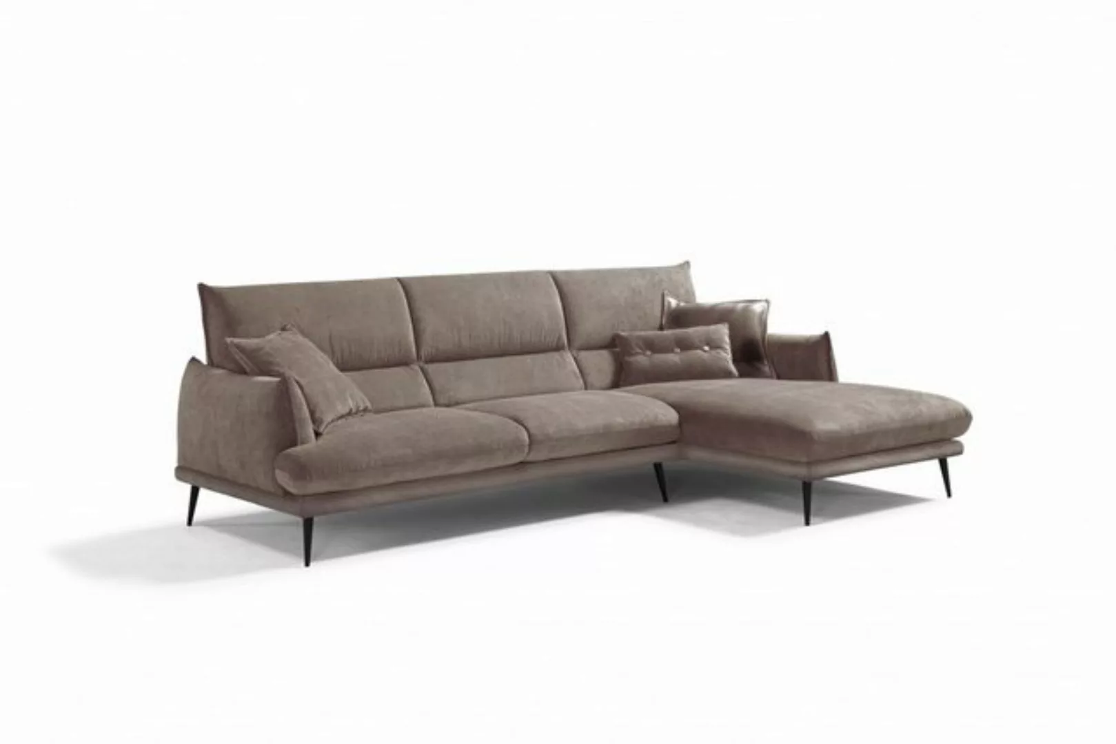 Egoitaliano Ecksofa FUNNY, hochwertiges und aktuelles Design, bequeme Rücke günstig online kaufen