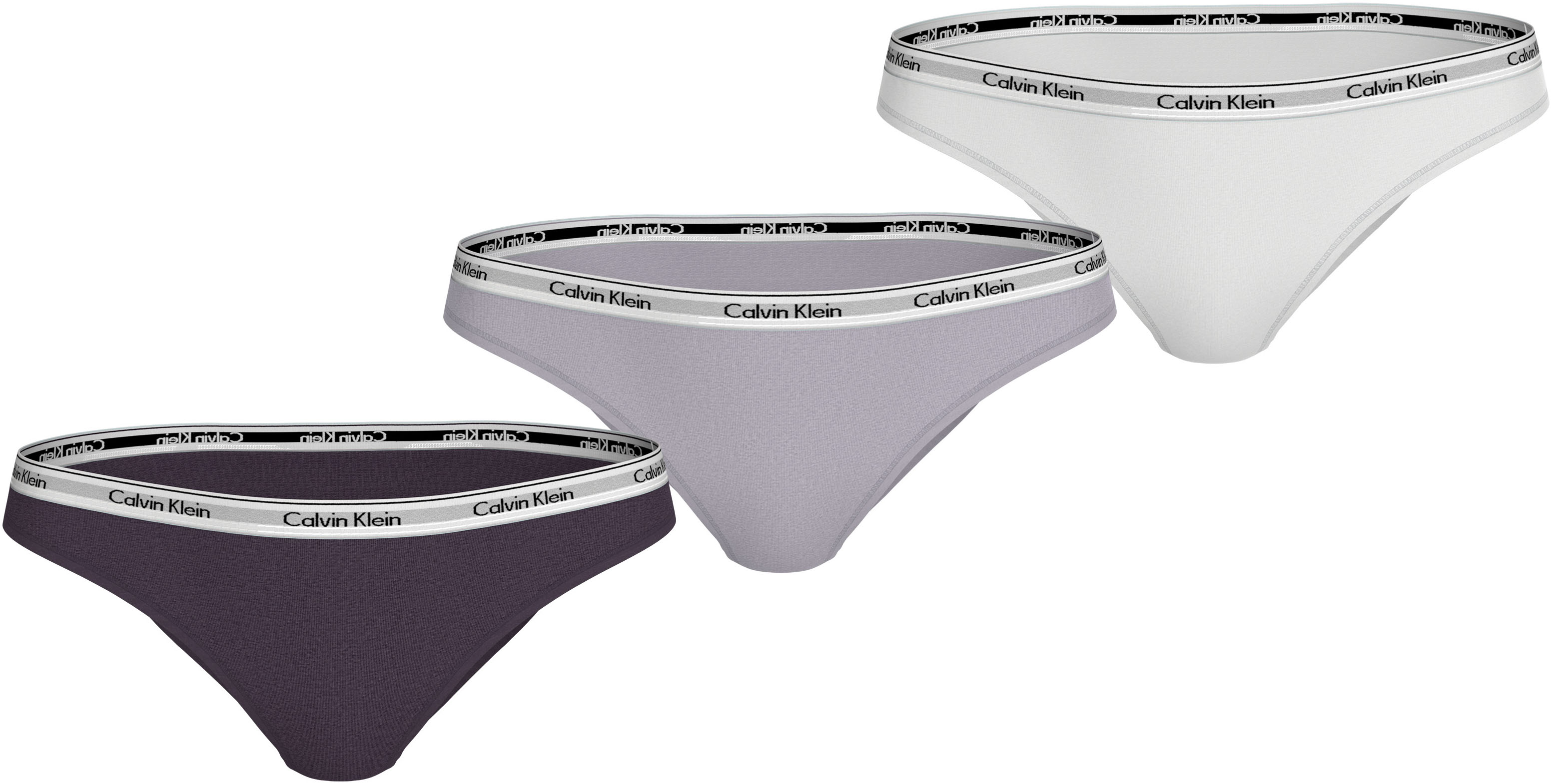 Calvin Klein Underwear Bikinislip "3 PACK BIKINI (LOW-RISE)", (Packung, 3 S günstig online kaufen