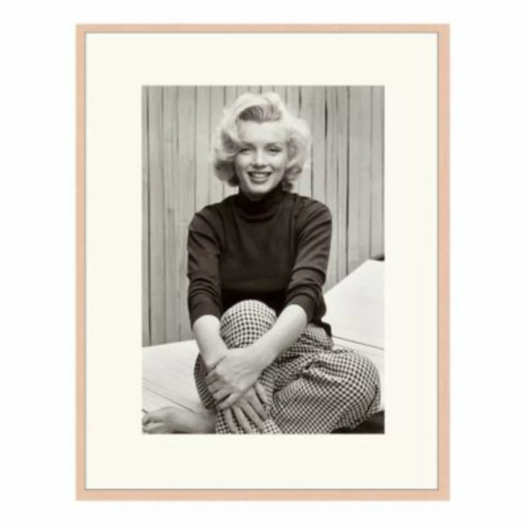 Any Image Wandbild Marilyn Monroe, Posing beige Gr. 50 x 60 günstig online kaufen