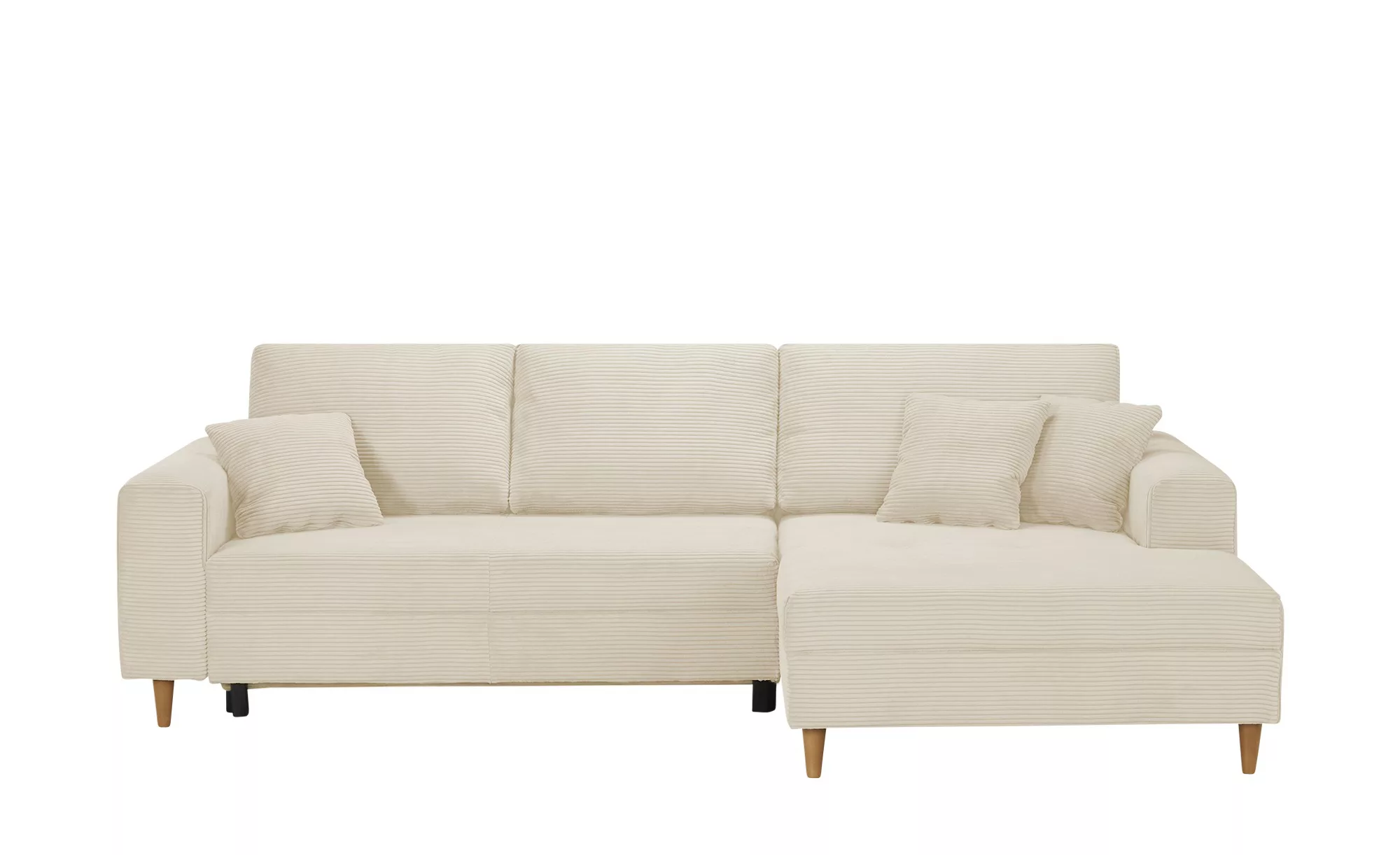 Ecksofa  Benedita ¦ beige ¦ Maße (cm): B: 275 H: 91 T: 173 Polstermöbel > S günstig online kaufen