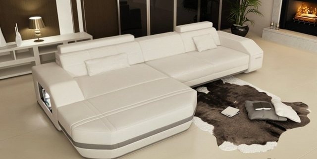 JVmoebel Ecksofa Designer Beiges Ecksofa luxus Modernes Design stilvoll Neu günstig online kaufen