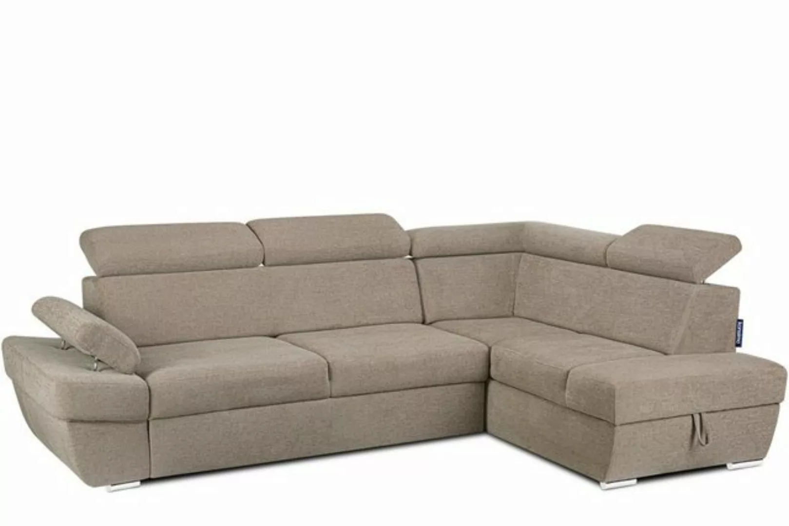 KONSIMO® Ecksofa RATLO Ecksofa, mit Bettfunktion und Bettkasten,verstellbar günstig online kaufen