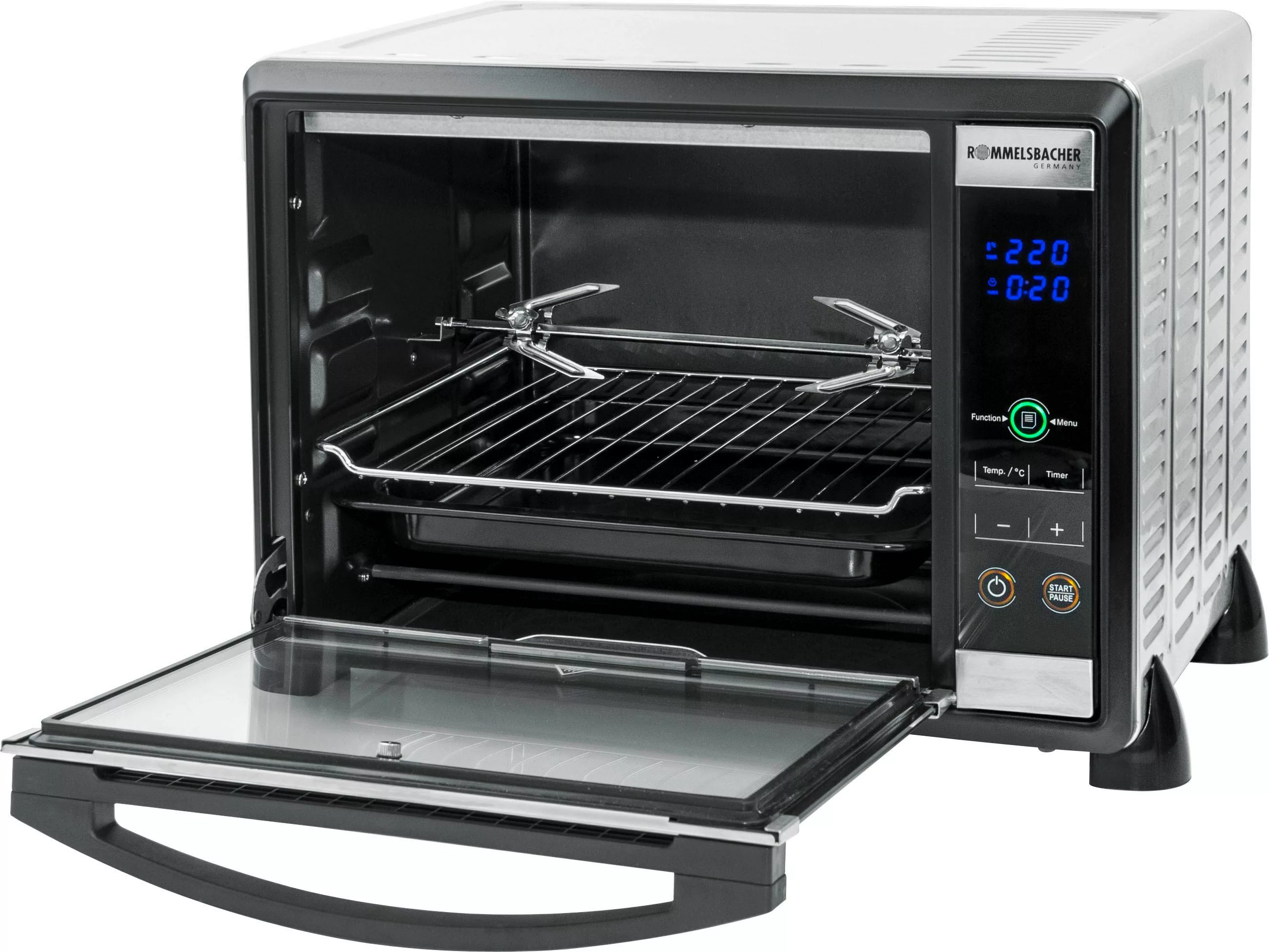 Rommelsbacher Minibackofen »Elektronik Back & Grill Ofen BGE 1580/E« günstig online kaufen