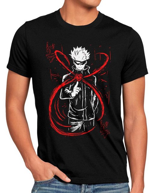 style3 T-Shirt Fly Satoru jujutsu kaisen anime japan manga günstig online kaufen