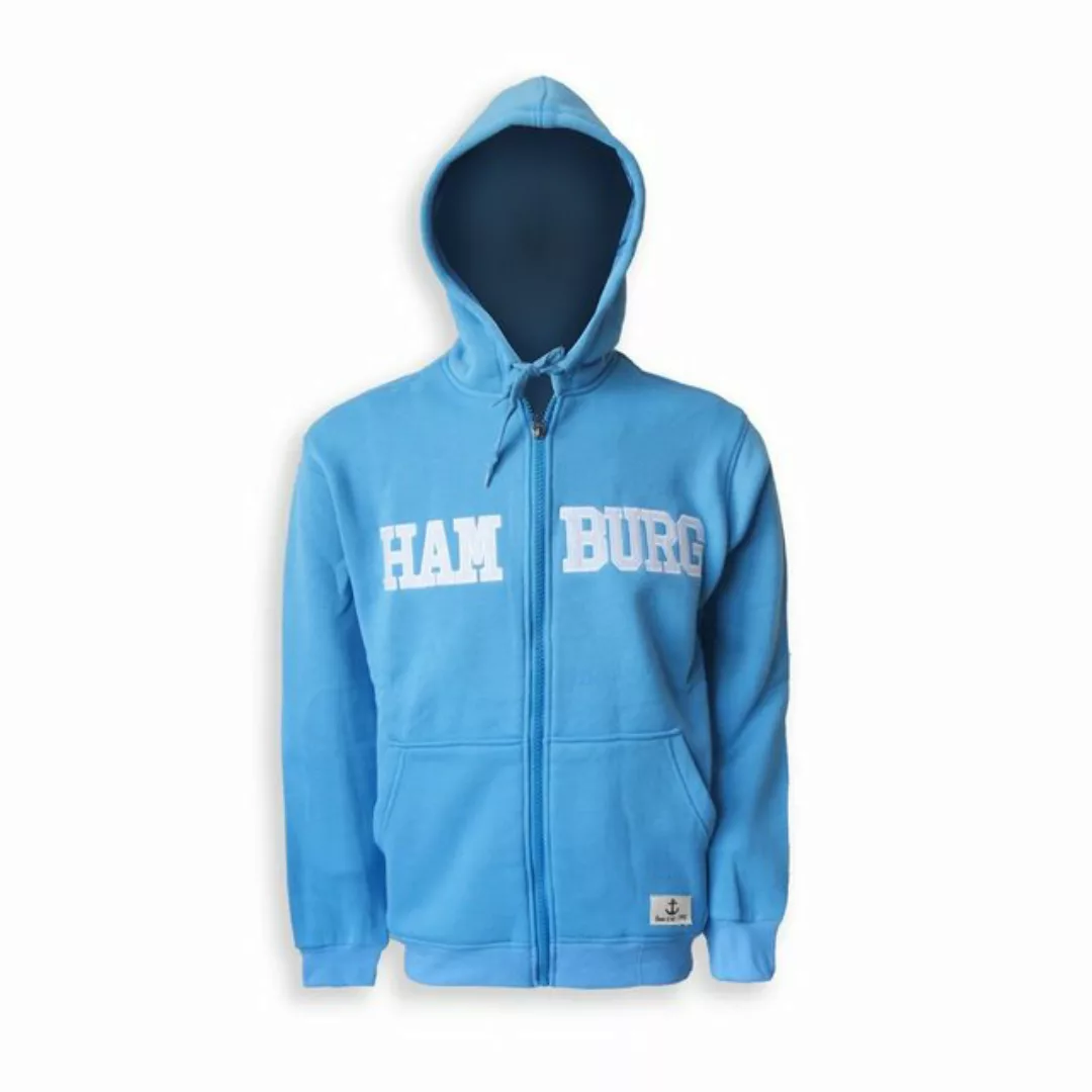 Sonia Originelli T-Shirt Sweatjacke "Hamburg" Herren unifarben Jacke Hoodie günstig online kaufen