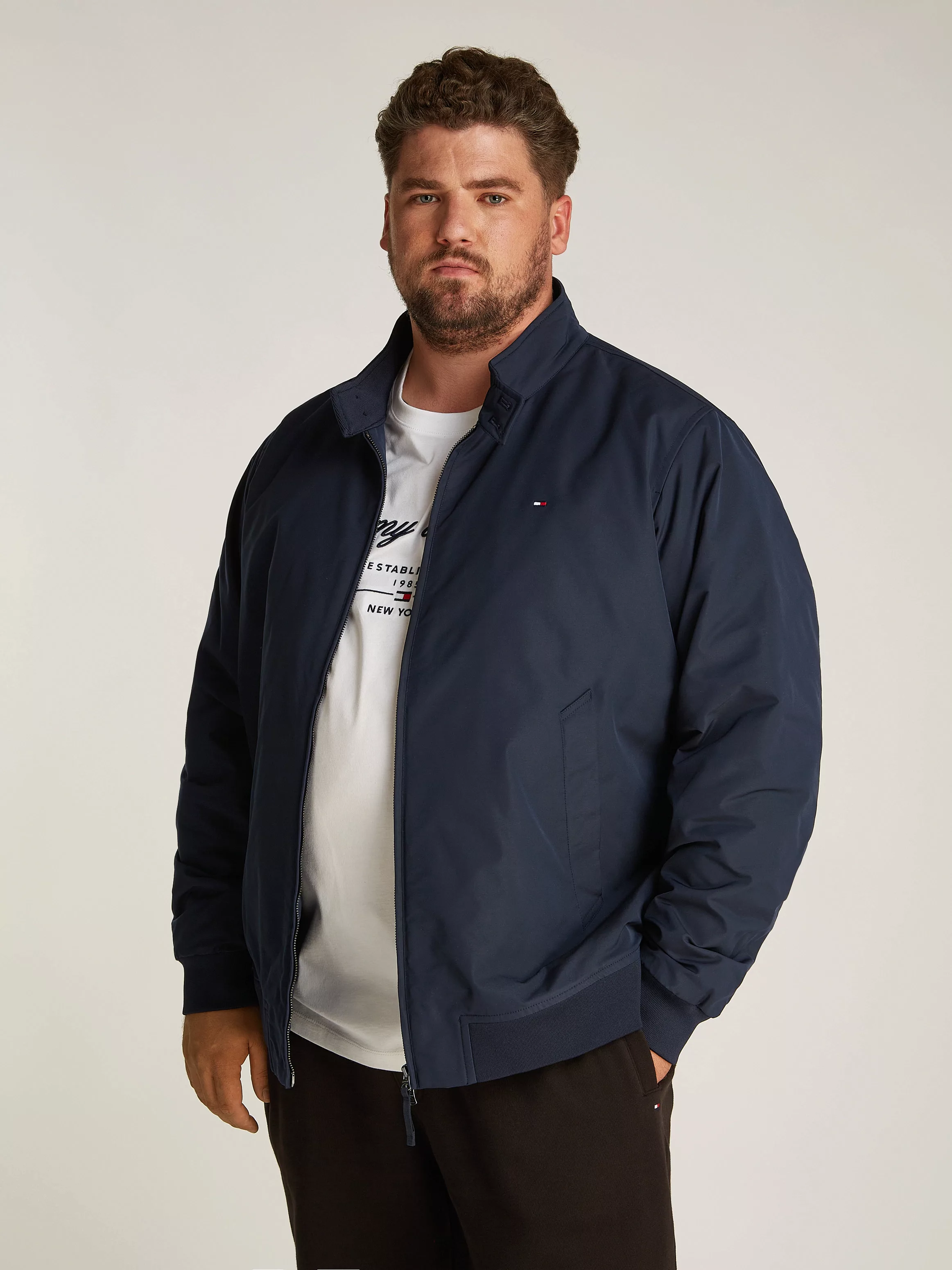 Tommy Hilfiger Big & Tall Allwetterjacke "BT-HARRINGTON JACKET-B", in Große günstig online kaufen