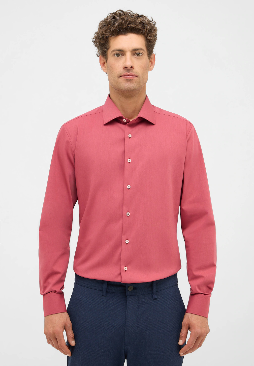Eterna Langarmhemd "SLIM FIT", NON IRON (bügelfrei) günstig online kaufen