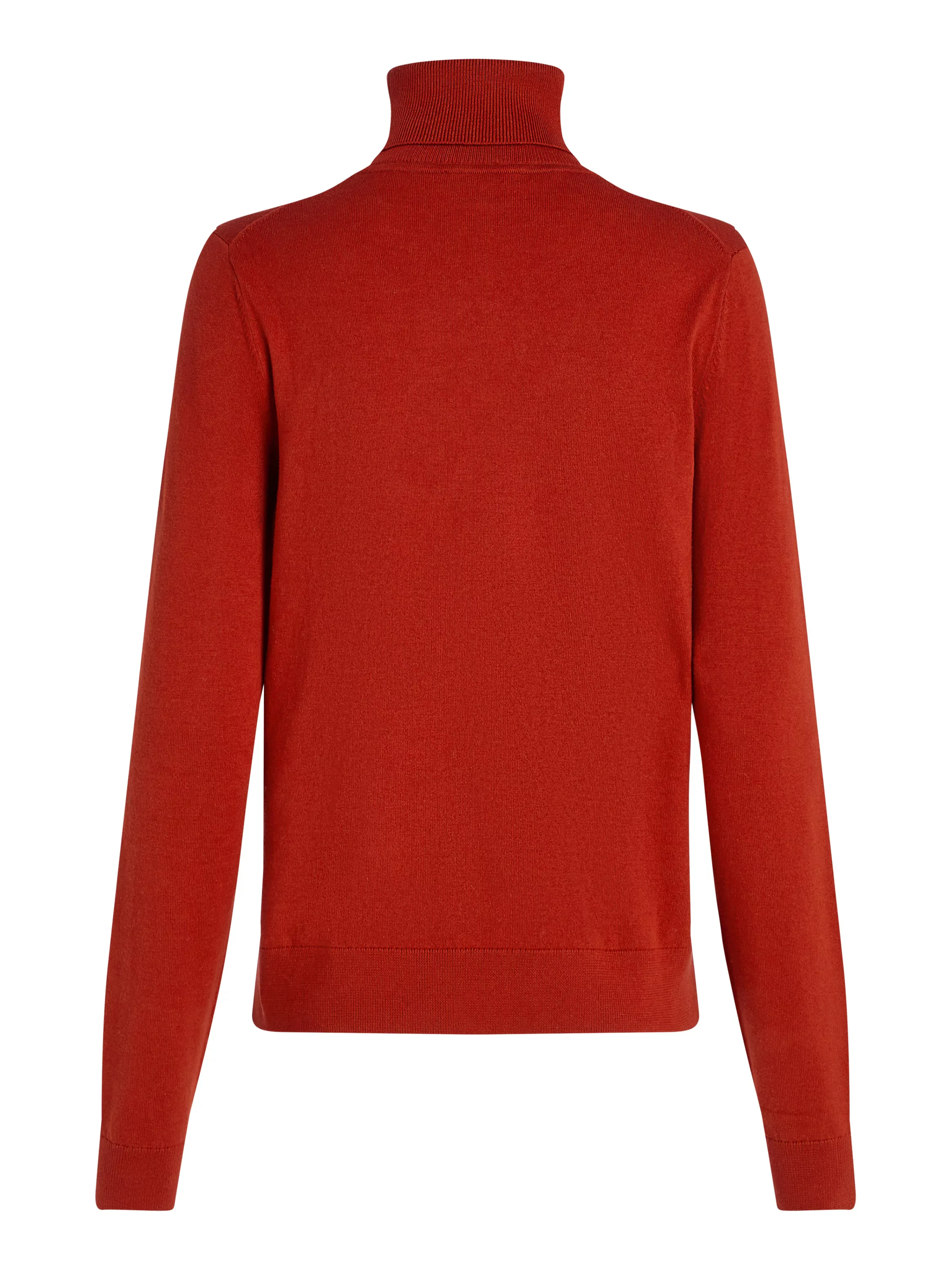 Tommy Hilfiger Strickpullover CO JERSEY STITCH ROLL-NK SWT mit Rollkragen günstig online kaufen