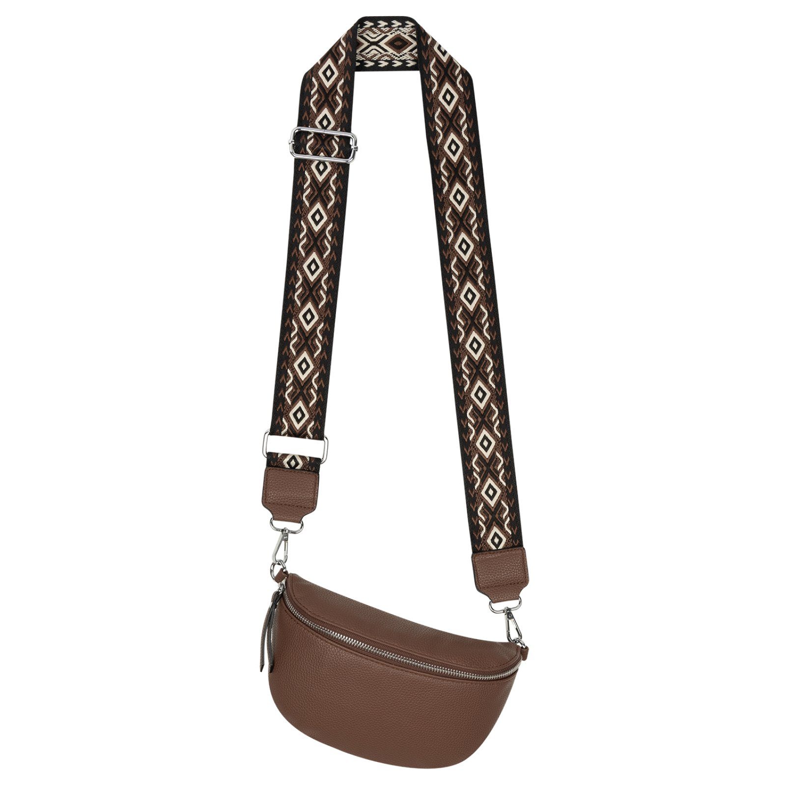EAAKIE Gürteltasche Bauchtasche Umhängetasche Crossbody-Bag Kunstleder günstig online kaufen