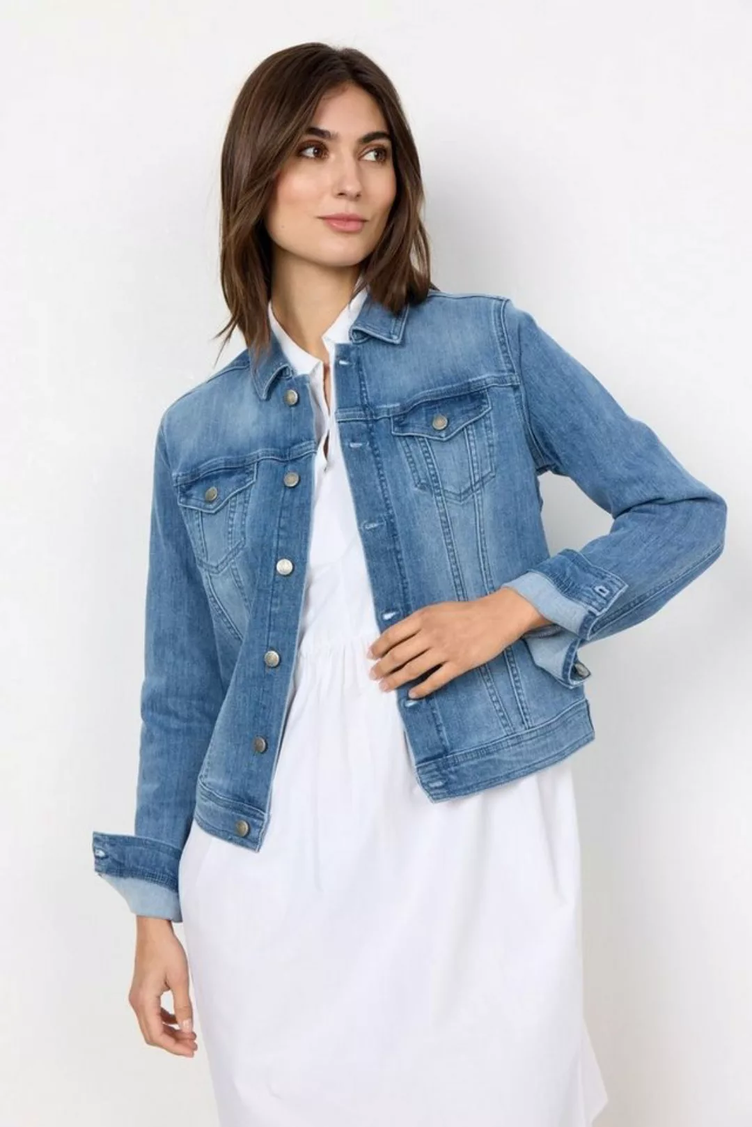 soyaconcept Jeansblazer SC-KIMBERLY 3 taillierte Form günstig online kaufen