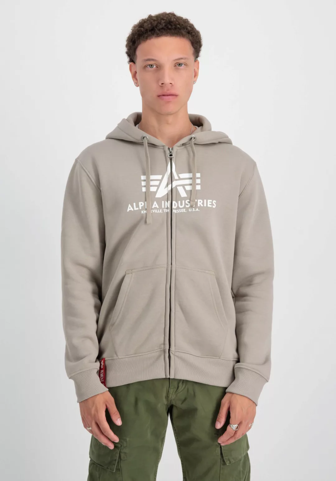 Alpha Industries Hoodie "Alpha Industries Men - Hoodies Basic Zip Hoodie" günstig online kaufen