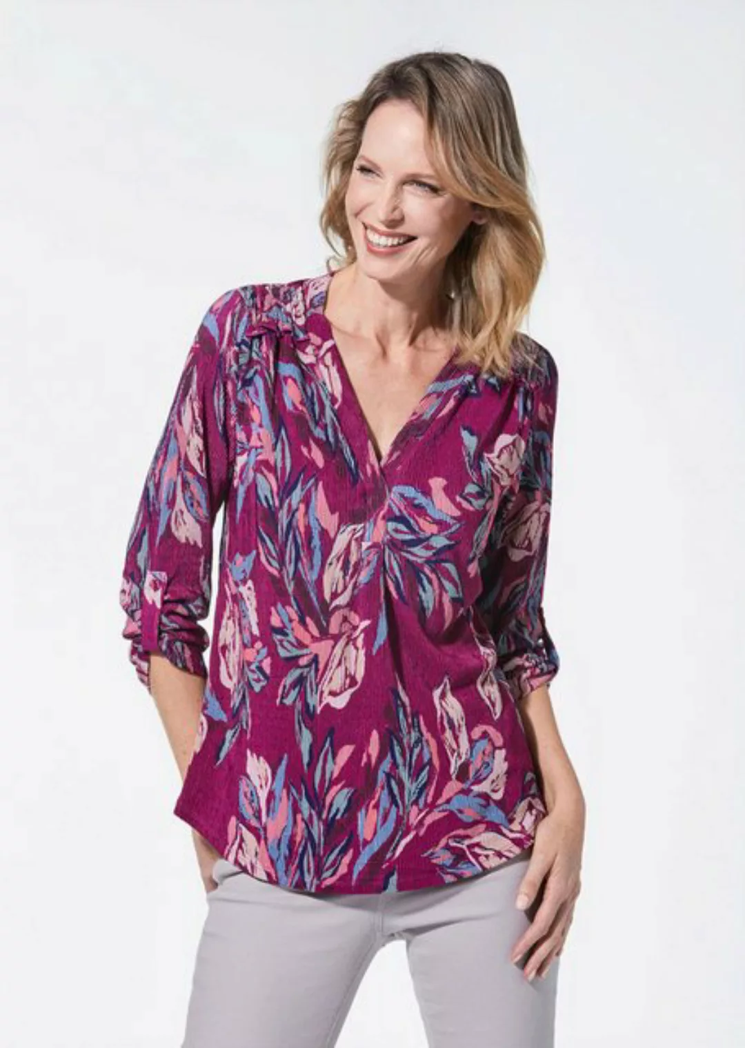 cable & gauge Shirtbluse Elegante Bluse günstig online kaufen