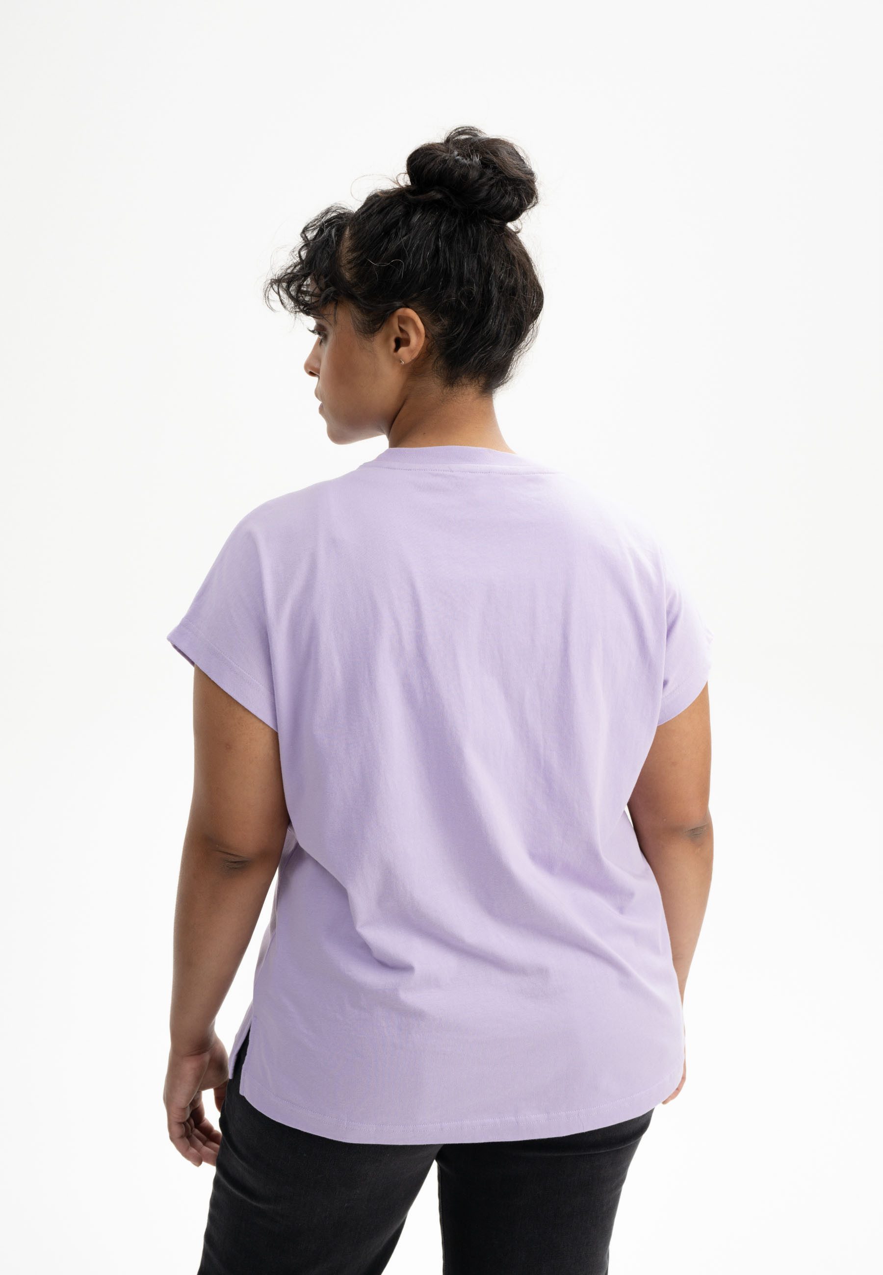 MELA Kurzarmshirt Damen T-Shirt MADHU Fein günstig online kaufen