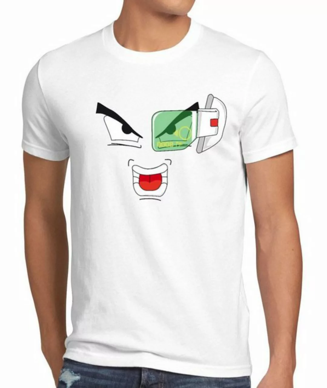 style3 Print-Shirt Herren T-Shirt Scouter Goku ball brille kame Dragon Rosh günstig online kaufen