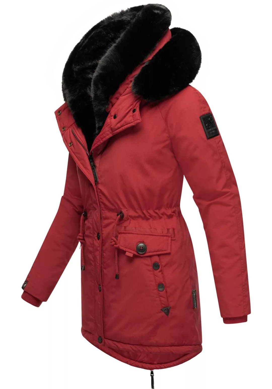 Navahoo Wintermantel "Sweety Deluxe", modischer Winterparka mit großer dopp günstig online kaufen