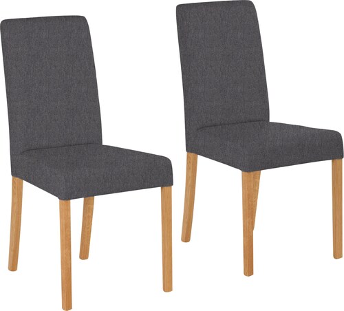 Home affaire 4-Fußstuhl "Bologna", (Set), 4 St., Strukturstoff, Gestell aus günstig online kaufen