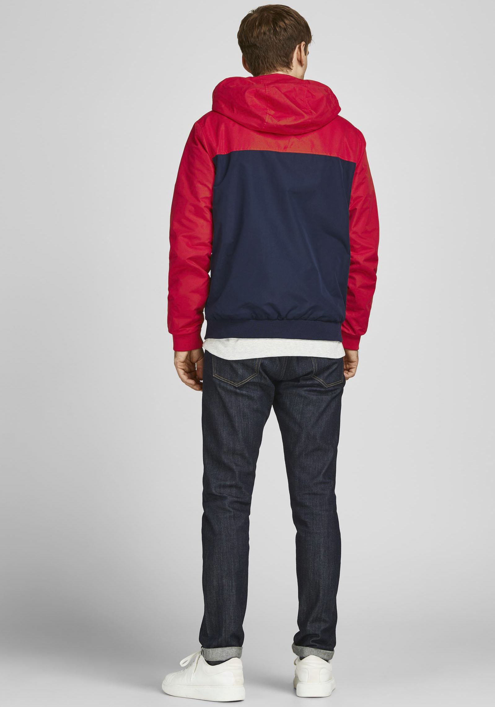 Jack & Jones Windbreaker "RUSH BLOCKING HOOD BOMBER", mit Kapuze günstig online kaufen