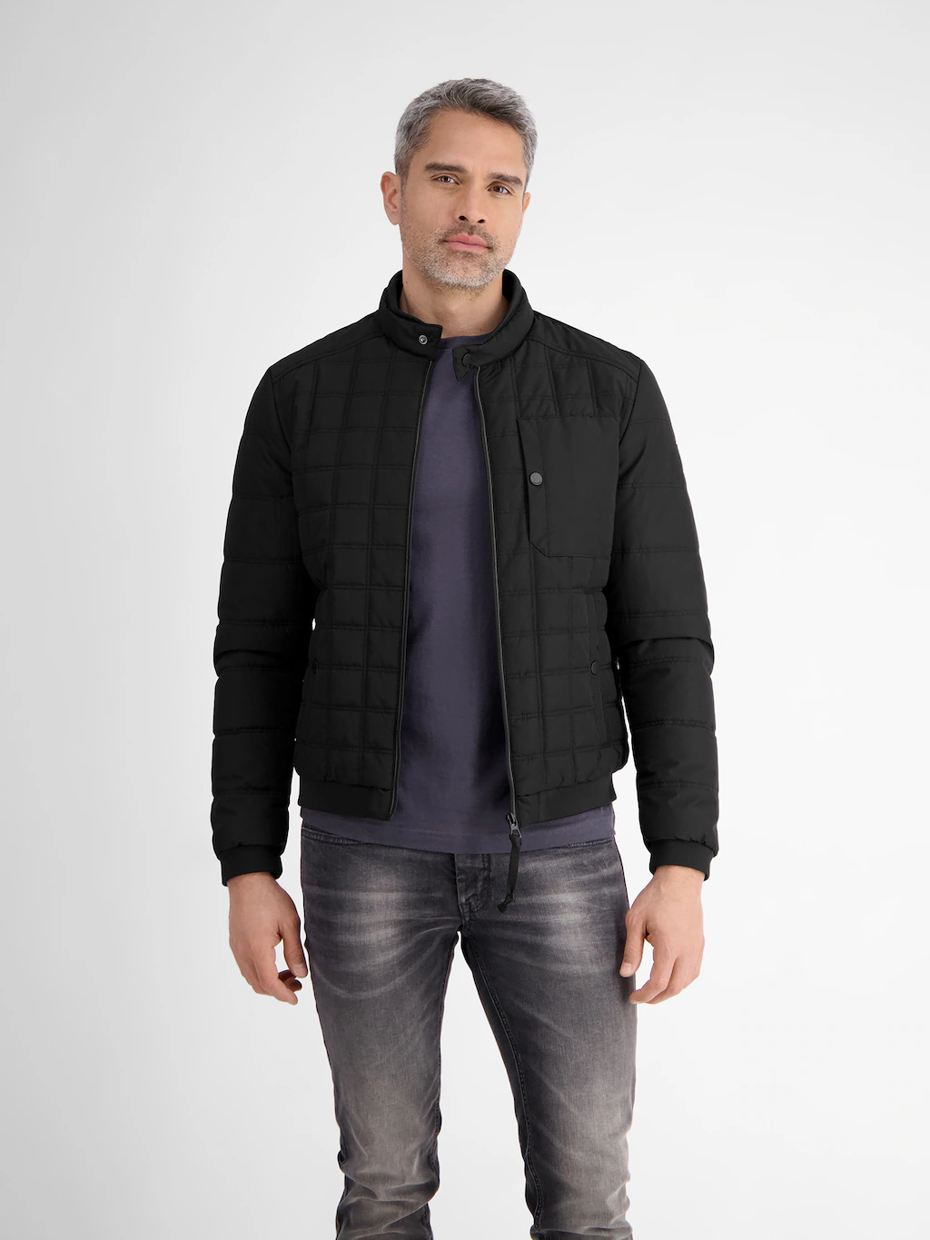 LERROS Steppjacke "LERROS Herren Steppblouson, funktional", ohne Kapuze, Wa günstig online kaufen