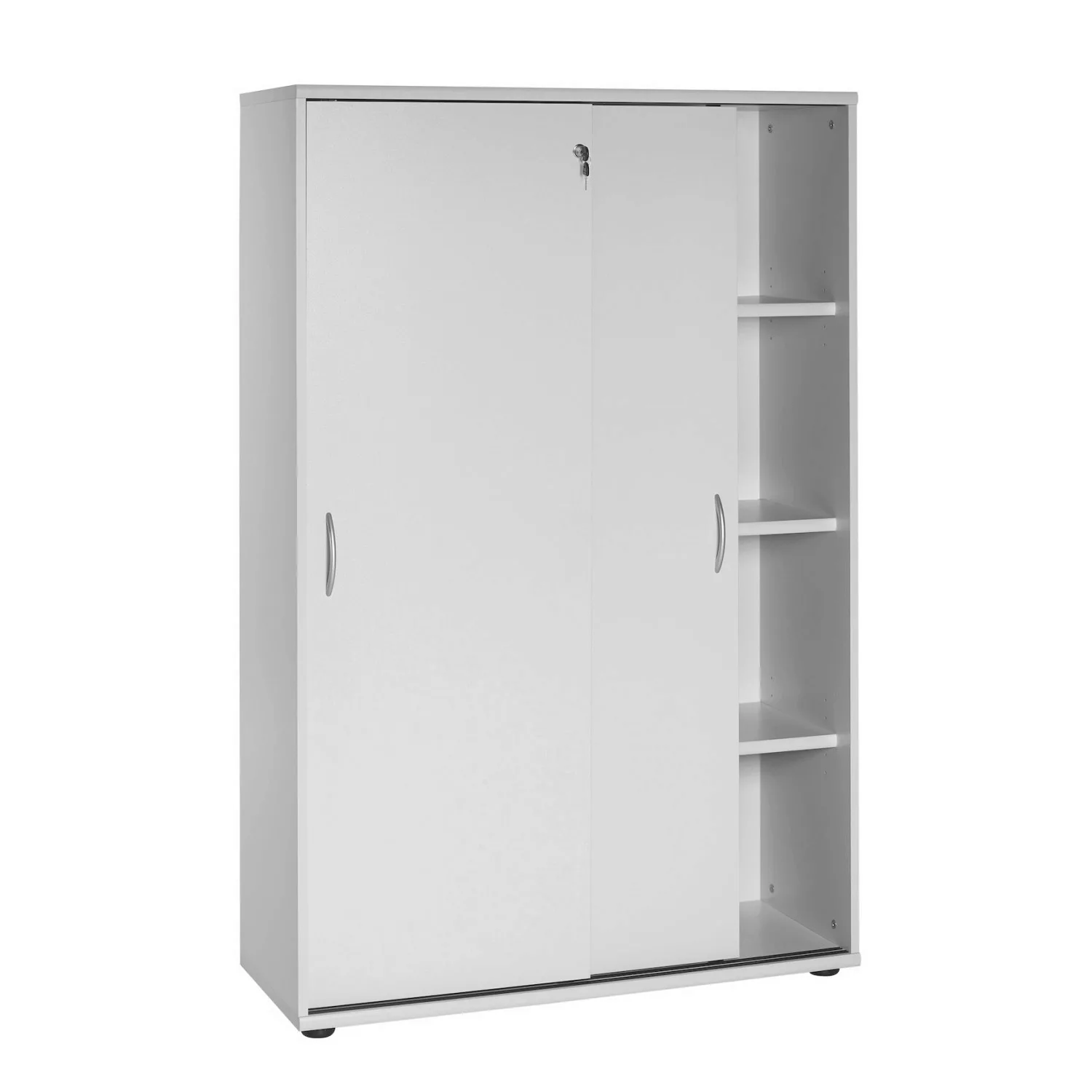 PROREGAL Schiebetürenschrank Lion Large HxBxT 153 x 100 x 40 cm 4 Fächern L günstig online kaufen