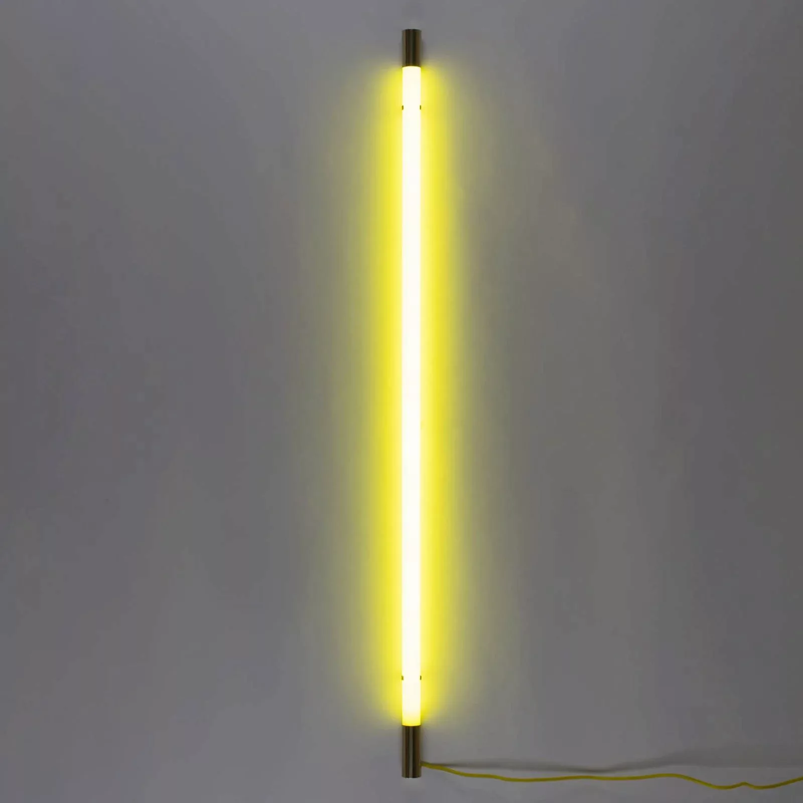 SELETTI Linea Gold LED-Wandlampe, gelb günstig online kaufen