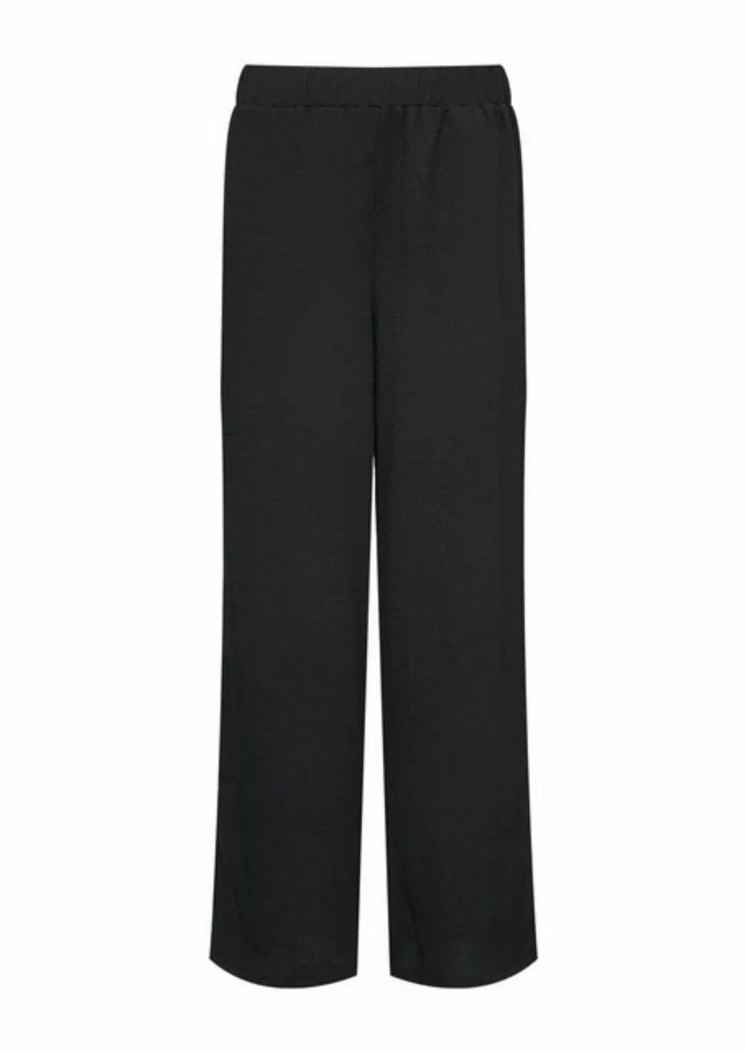 s.Oliver Stoffhose Strukturierte Hose mit Wide Leg Smok-Detail günstig online kaufen