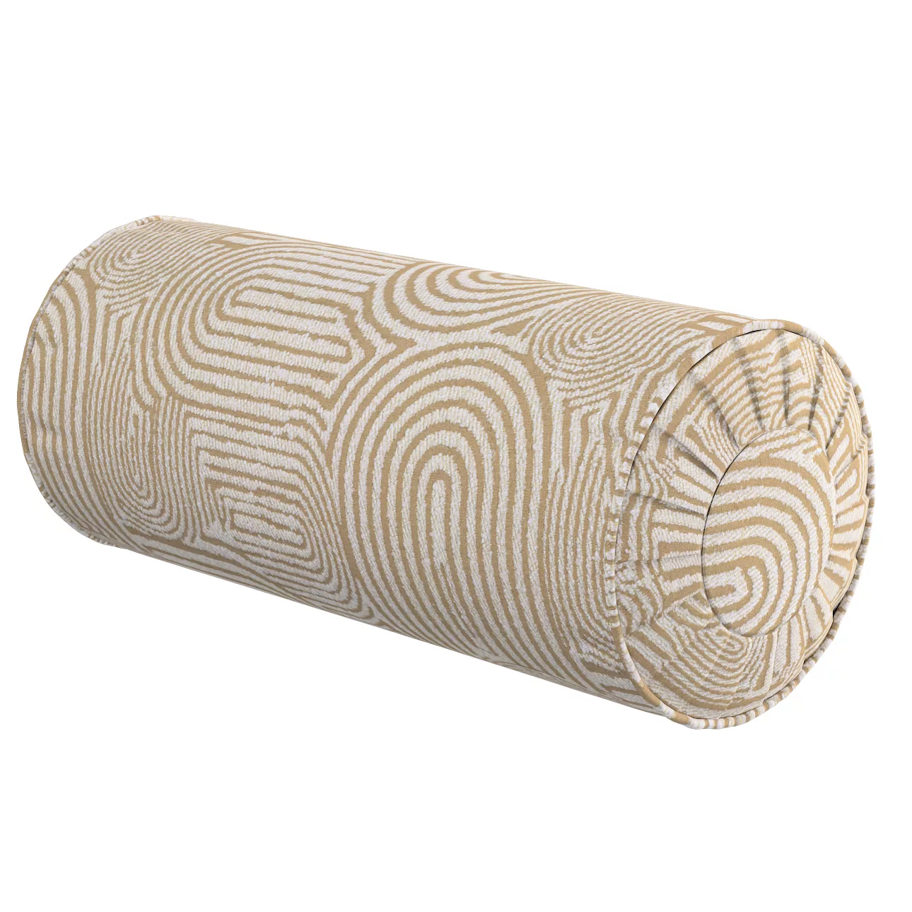 Nackenrolle mit Falten, beige-ecru, Ø 20 x 50 cm, Cosy Home (144-79) günstig online kaufen