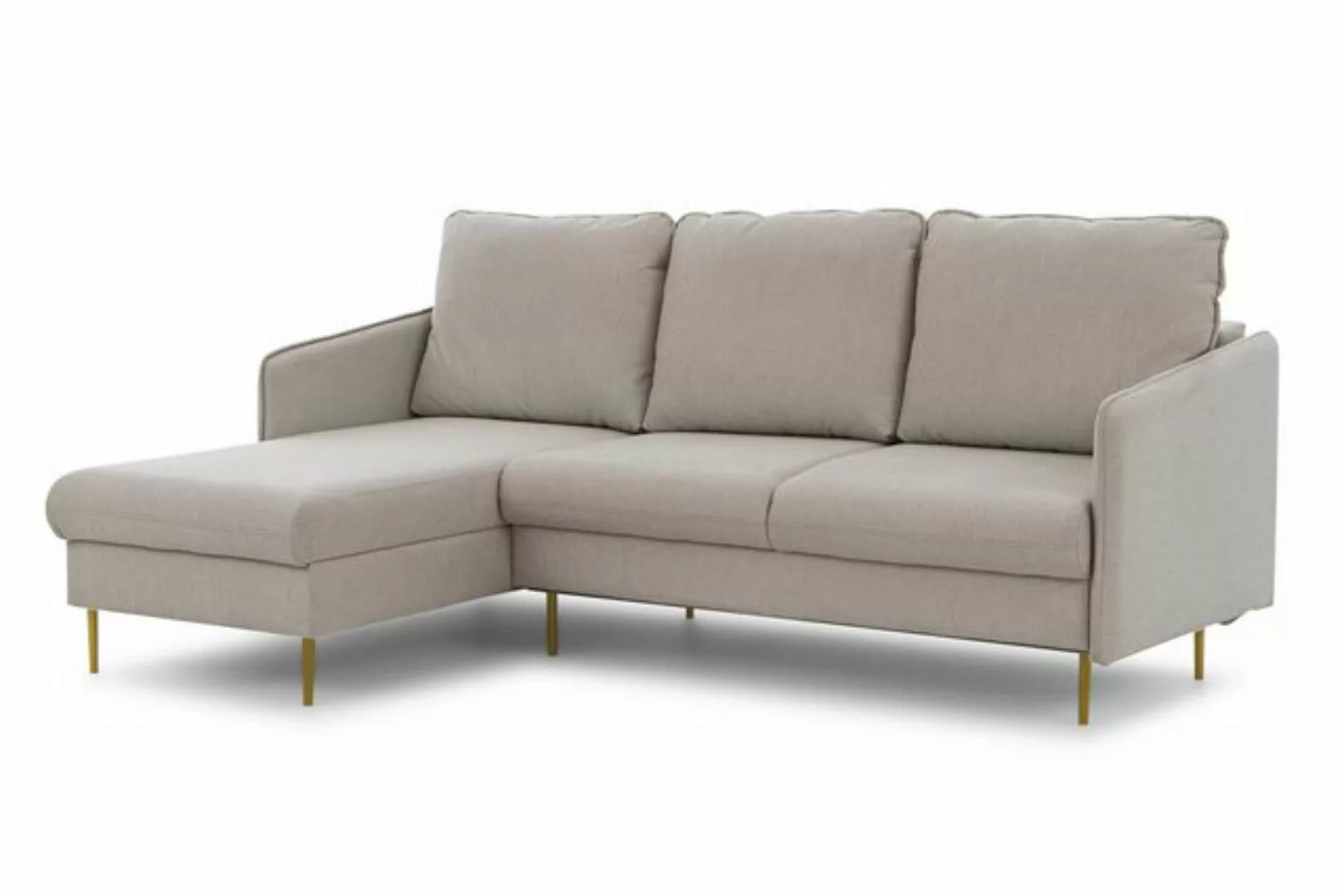 ROYAL24_MARKT Ecksofa - Platzsparendes Ecksofa für kleine Räume, sofa 1 Tei günstig online kaufen