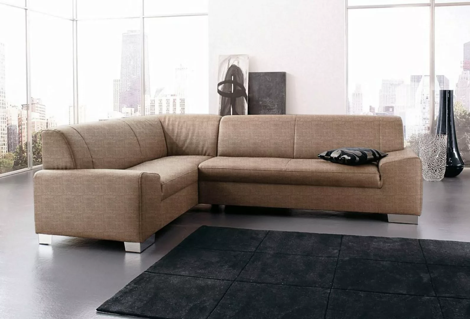 DOMO collection Ecksofa Alisson L-Form, wahlweise mit Bettfunktion günstig online kaufen