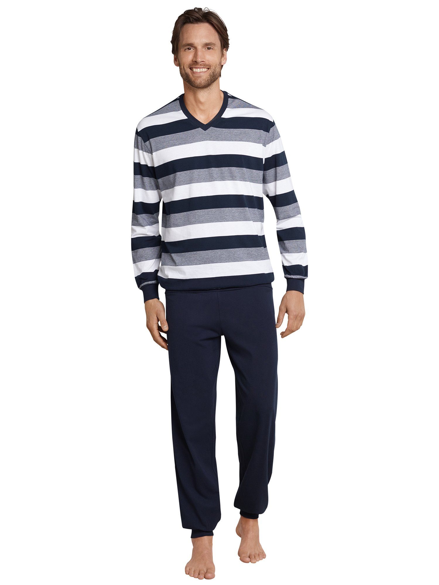 Schiesser Pyjama Dark Sapphire (2 tlg) günstig online kaufen