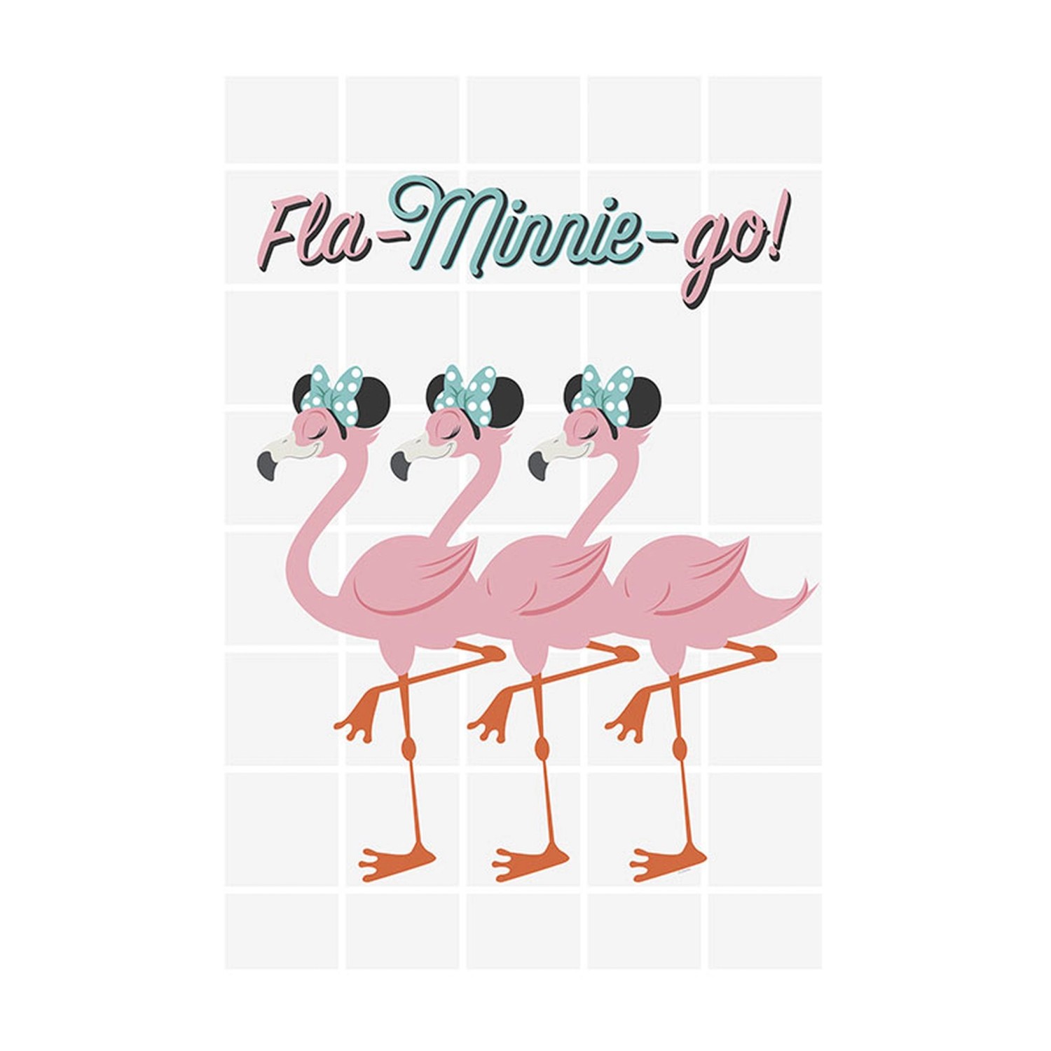 Disney Poster Minnie Maus Rosa 50 x 70 cm 610127 günstig online kaufen