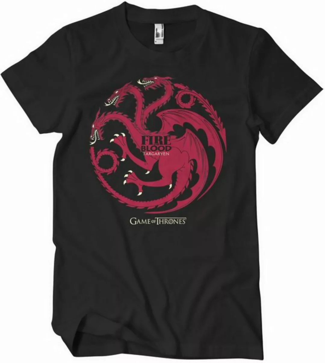 Game of Thrones T-Shirt TargaryenFire & Blood T-Shirt günstig online kaufen