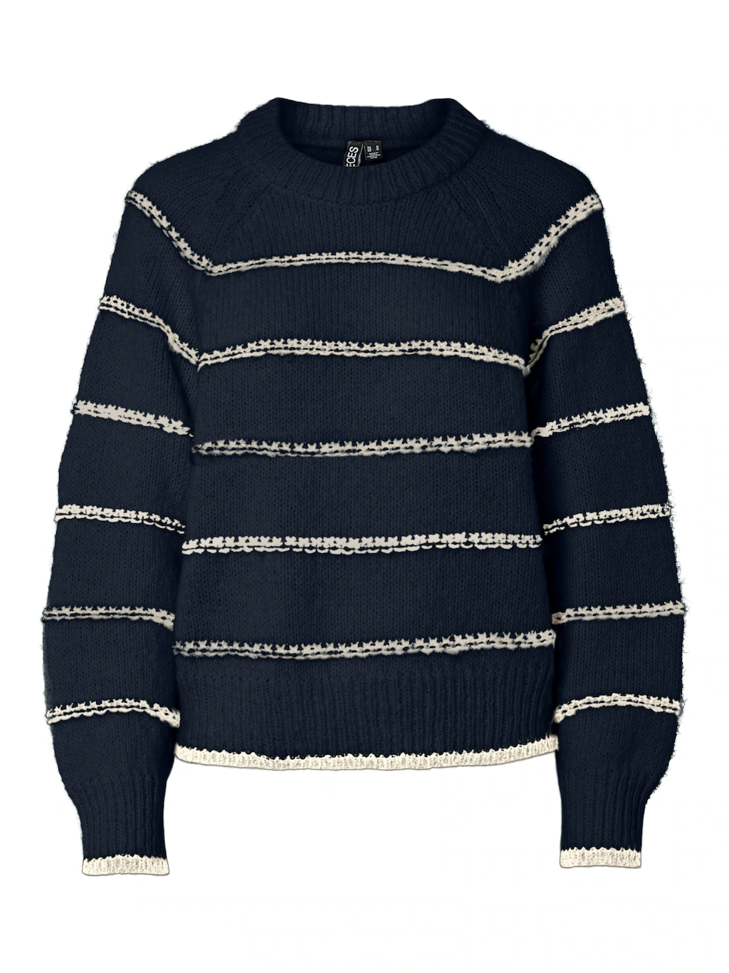 pieces Strickpullover "PCNELIA LS O-NECK KNIT NOOS BC" günstig online kaufen