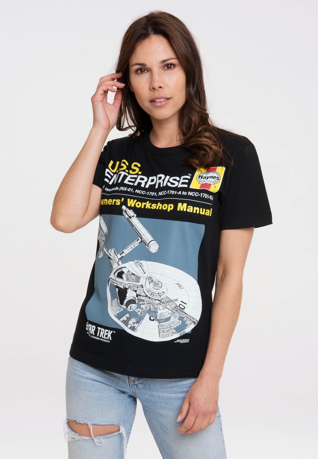 LOGOSHIRT T-Shirt "Star Trek - Haynes Manual", mit lizenziertem Print günstig online kaufen