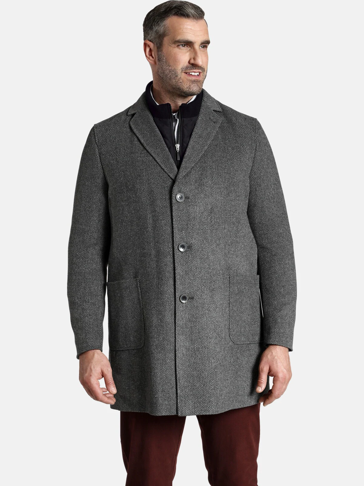 Charles Colby Winterjacke "Wollmantel EARL VAUGHAN" günstig online kaufen