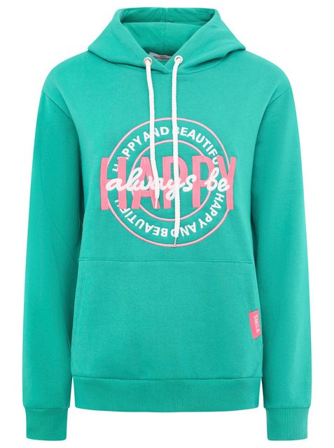 Zwillingsherz Hoodie BW "Always Be Happy günstig online kaufen