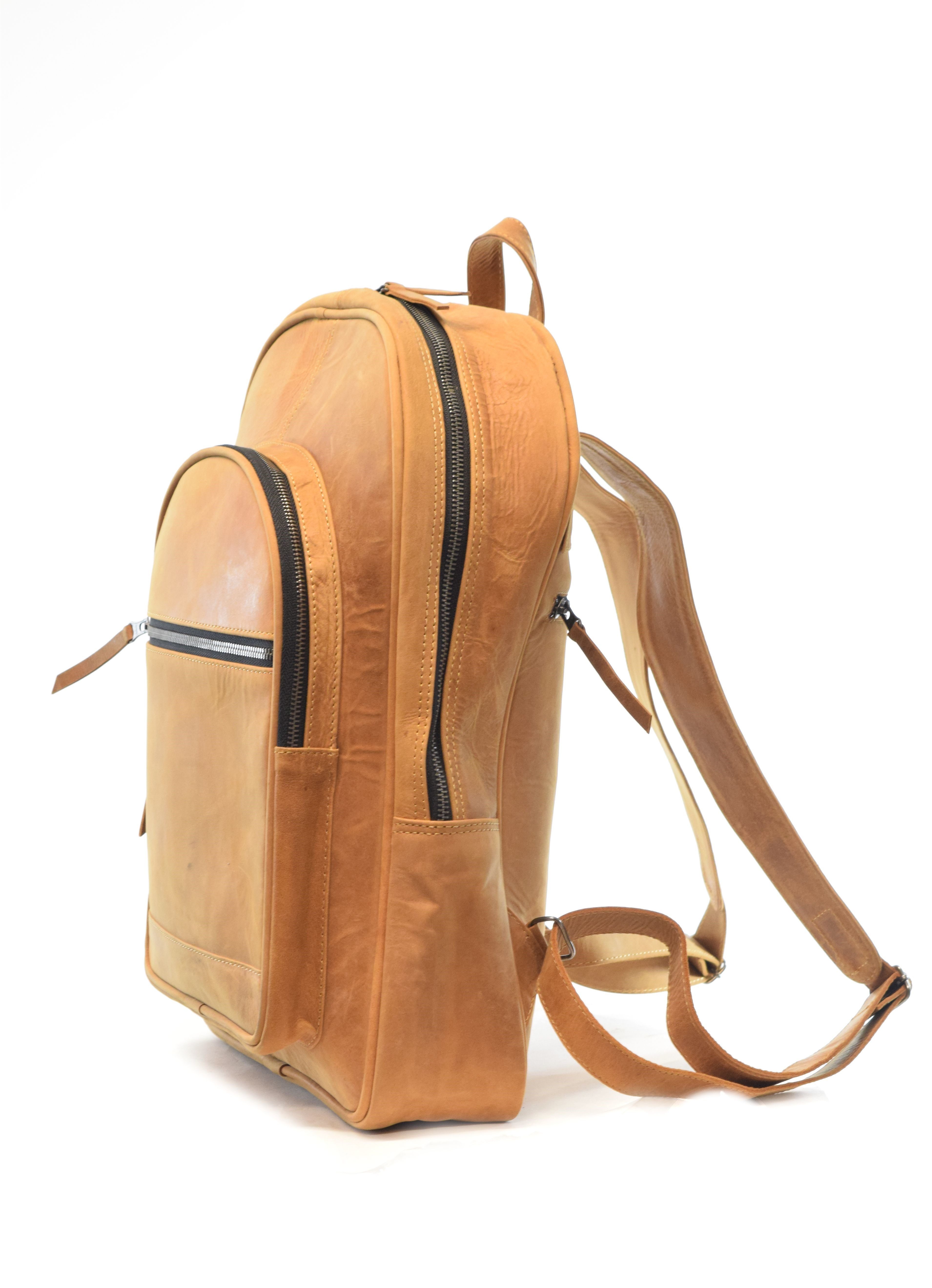 Zimmert Leather Cityrucksack P1012, echtes Voll-Rindleder günstig online kaufen