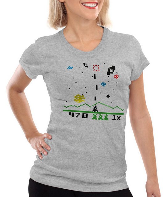 style3 T-Shirt Invaders big bang sheldon space astrosmash cooper game theor günstig online kaufen