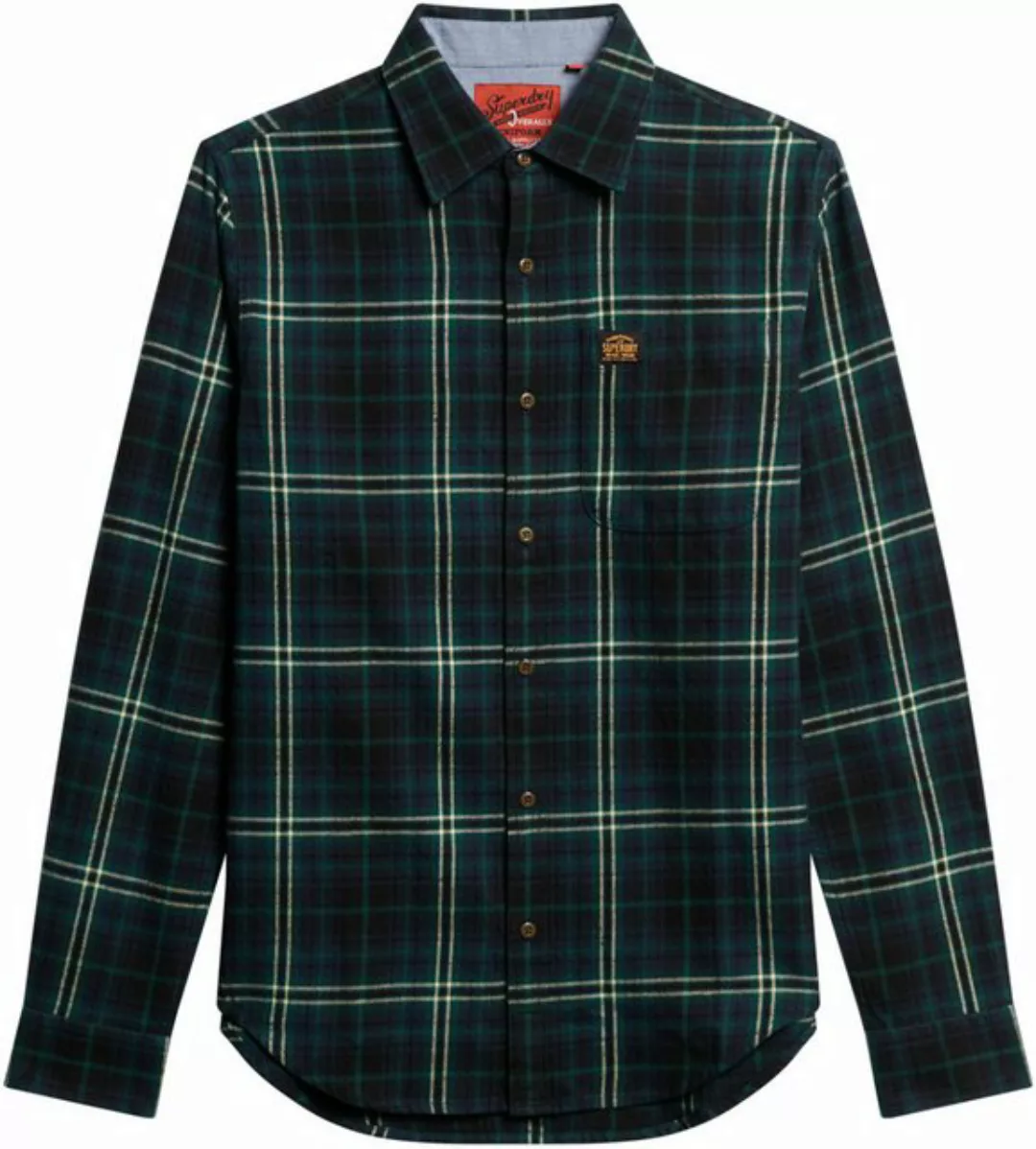 Superdry Langarmhemd Organic Cotton Lumberjack Check Shirt günstig online kaufen